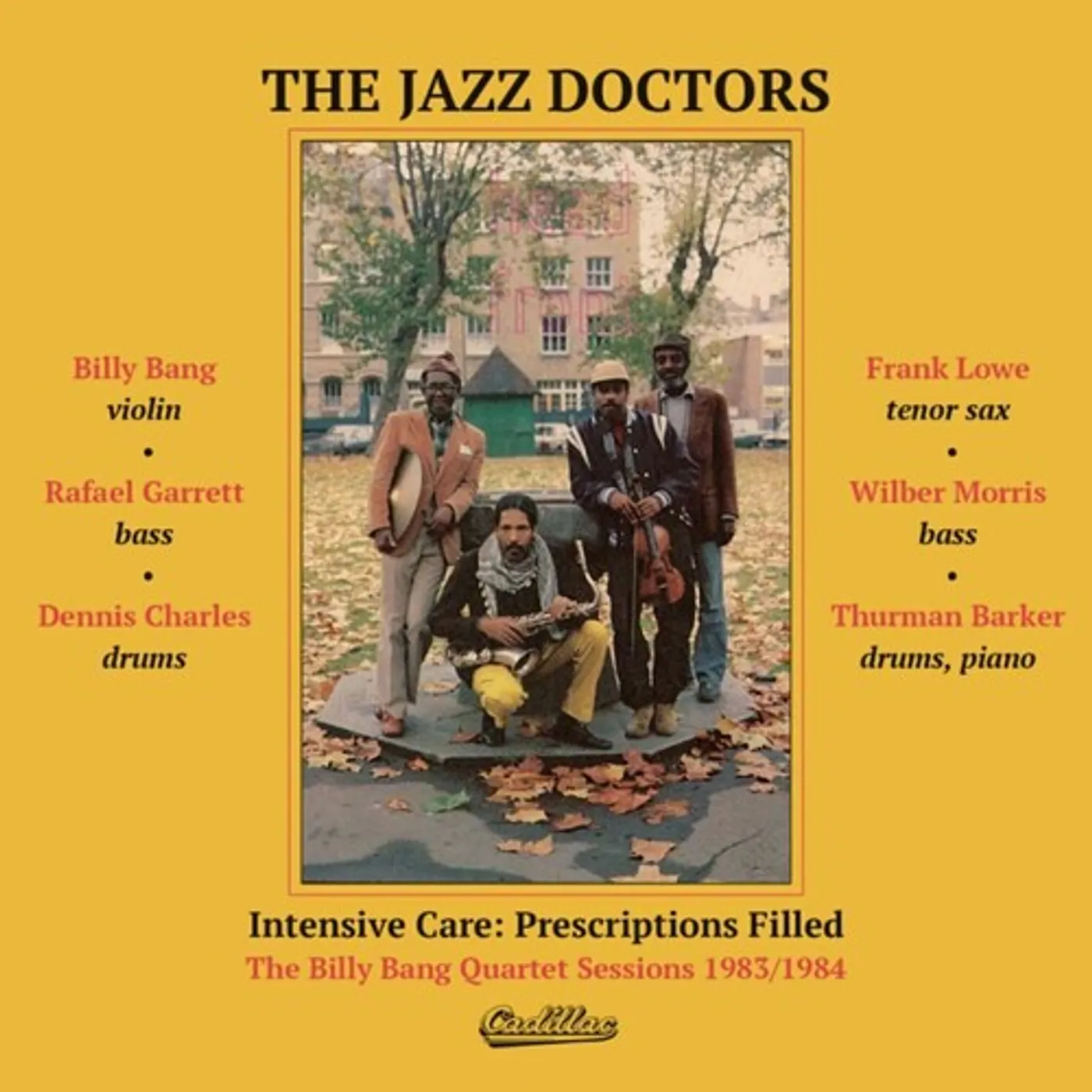 Jazz Doctors LP Vinyl - Intensive Care: Prescriptions Filled: The Billy