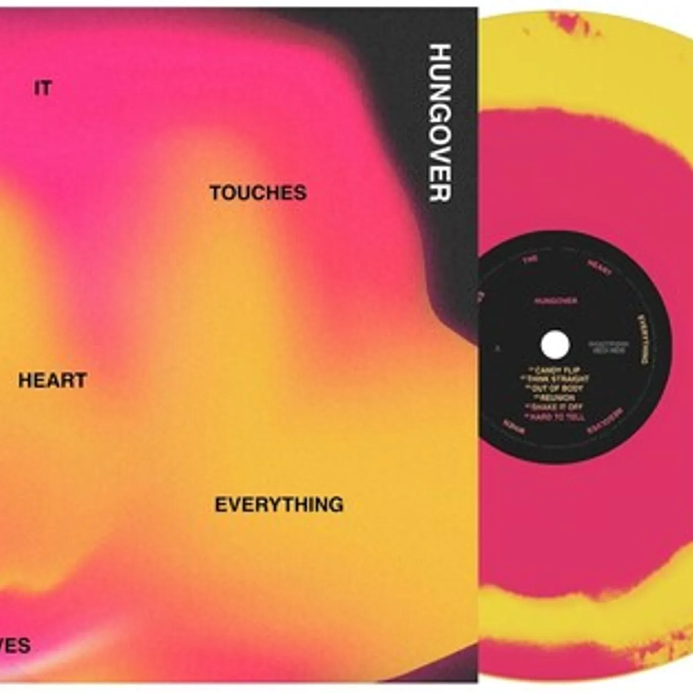 Hungover LP Vinyl - When It Touches The Heart Everything Resolves