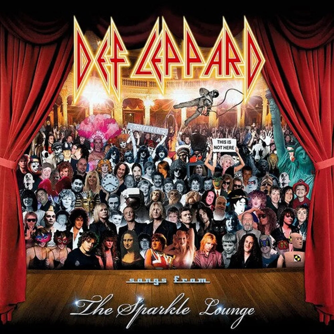 Def Leppard LP Vinyl - Songs From The Sparkle Lounge