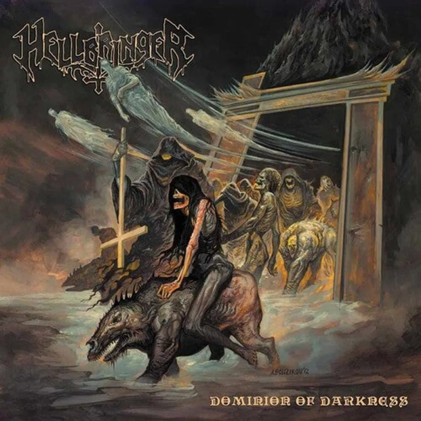 Hellbringer LP Vinyl - Dominion Of Darkness