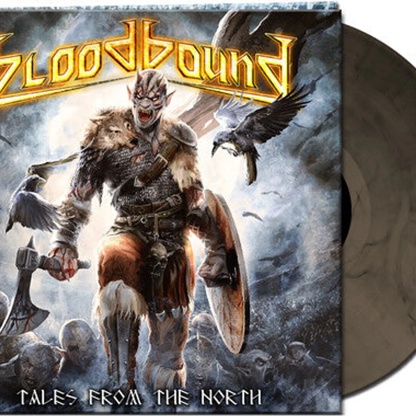 Bloodbound LP Vinyl - Tales From The North - Smokey Black (Coloured Vinyl) (Gate Fold)