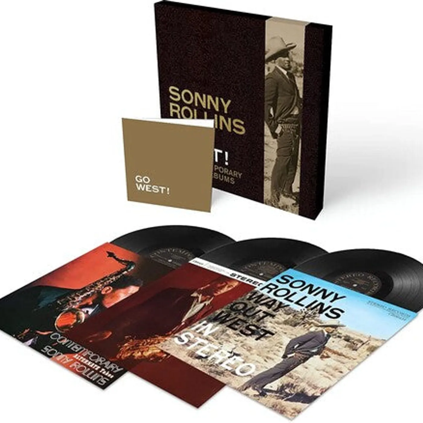 Sonny Rollins LP Vinyl - Go West: The Contemporary Records Albums