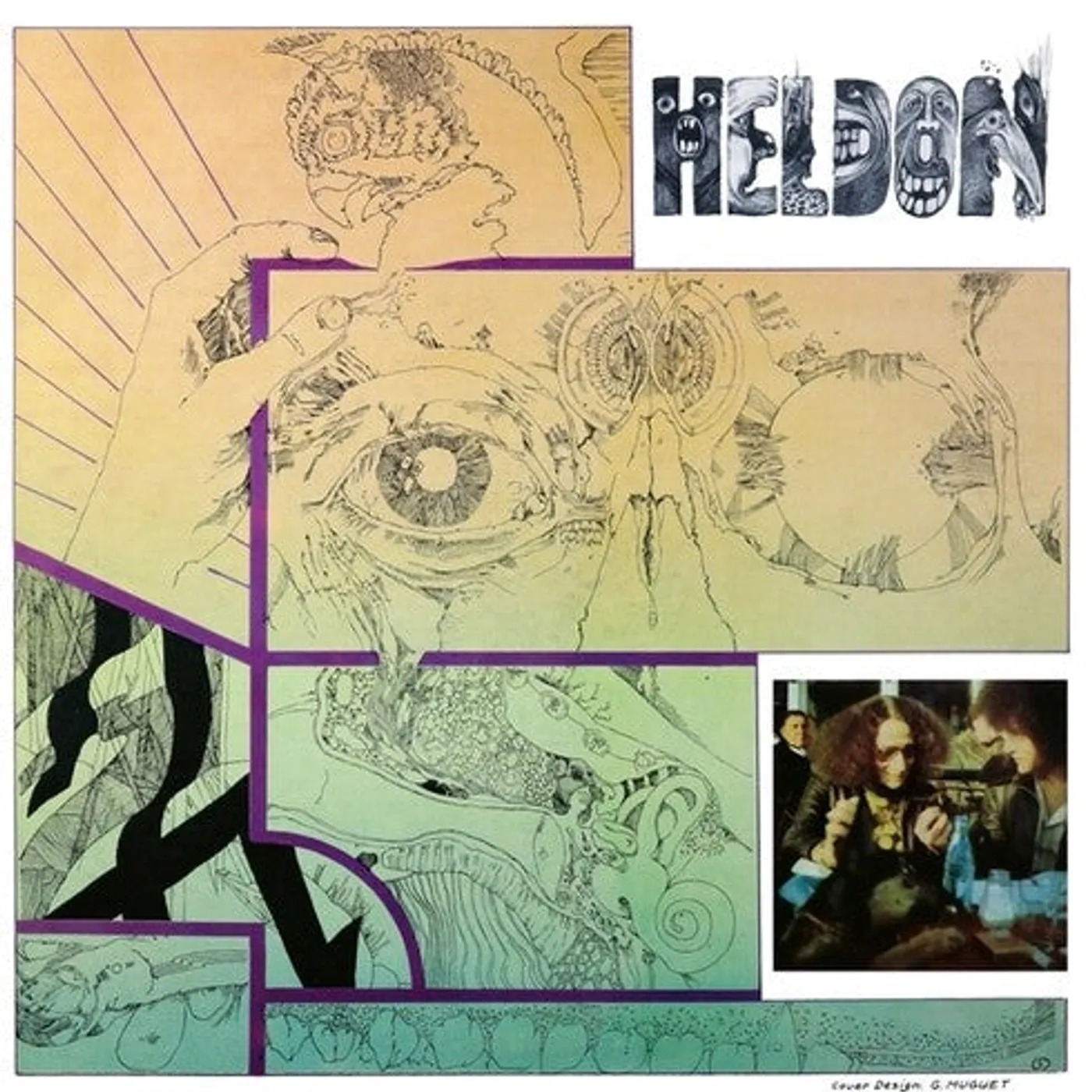 Heldon LP Vinyl - Electronique Guerilla (Heldon I) (50Th Anniversary