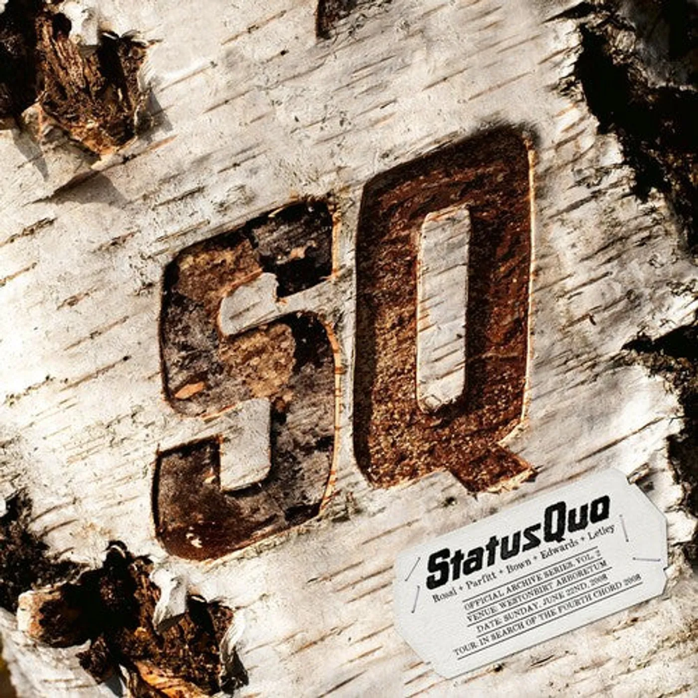 Status Quo LP Vinyl - Official Archive Series Vol. 3 - Live At (Gate Fold)
