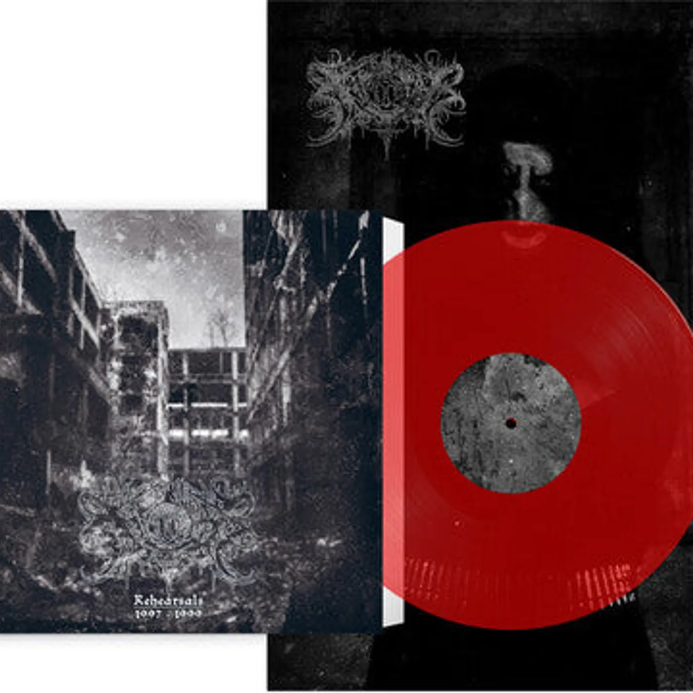 Xasthur LP Vinyl - Rehearsals 1997-1999 - Red (Coloured Vinyl) (Red)