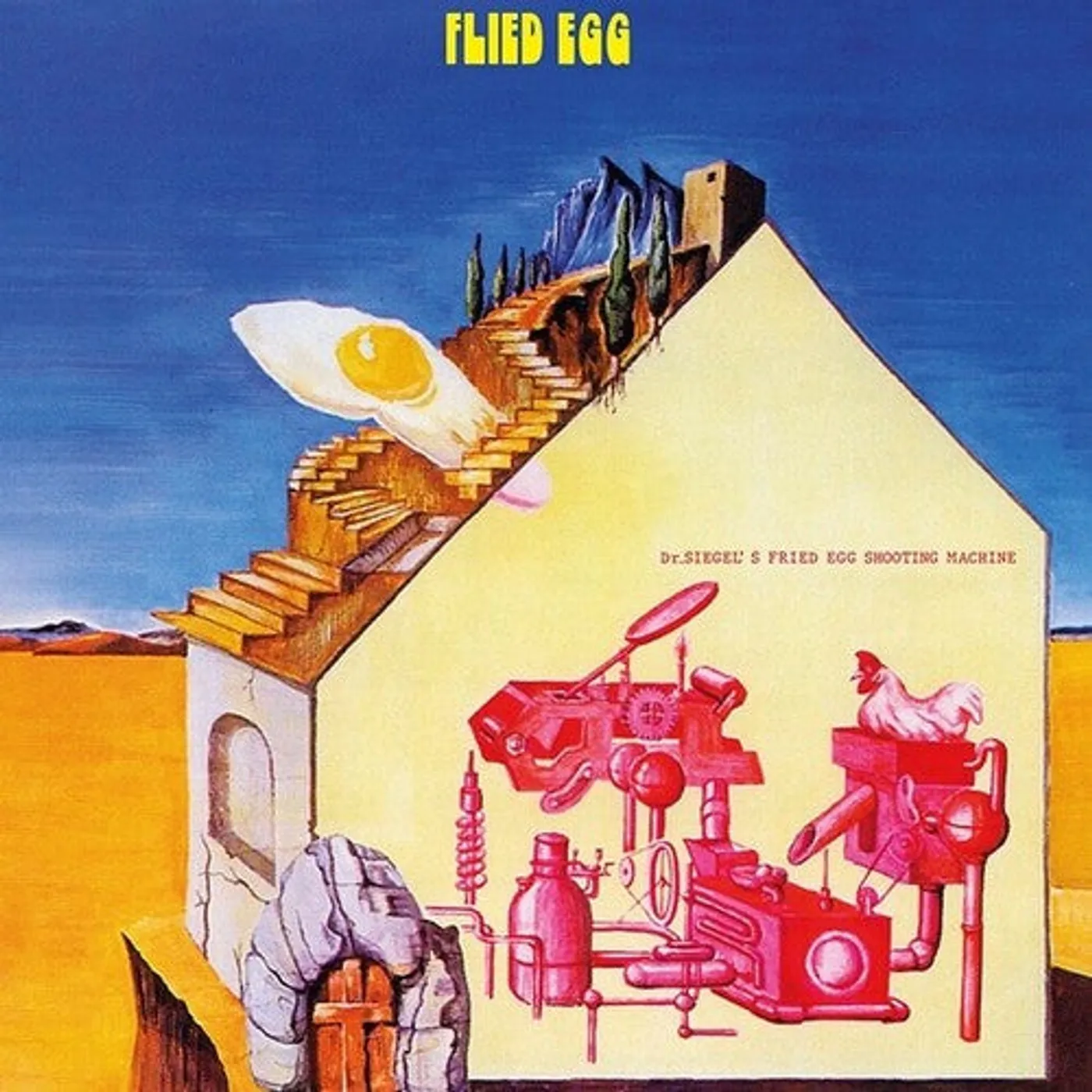 Flied Egg LP Vinyl - Dr Siegel'S Fried Egg Shooting Machine