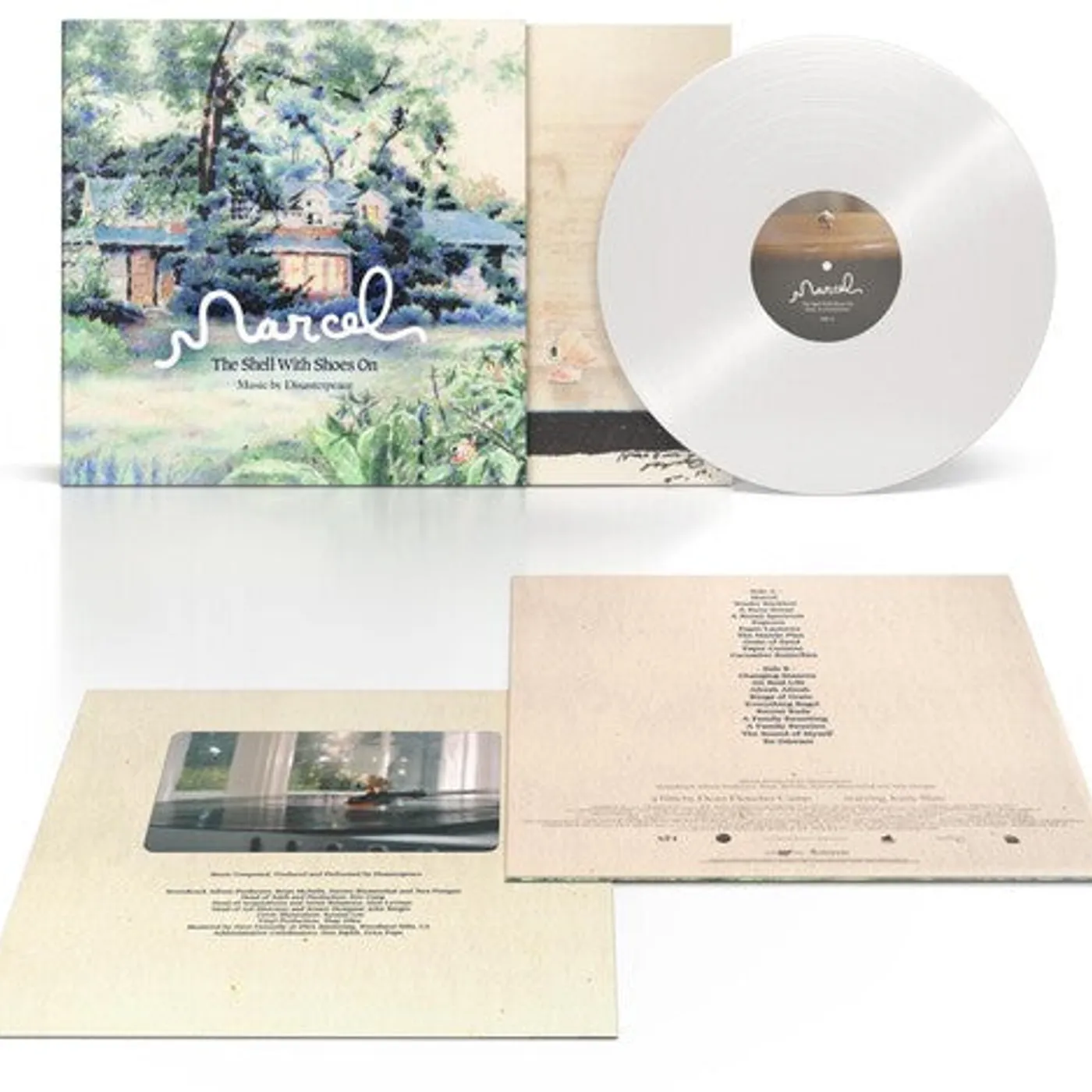 Disasterpeace (Coloured Vinyl) (Ltd) (Wht) LP Vinyl - Marcel The Shell With Shoes On (Coloured Vinyl) (Ltd) (Wht)