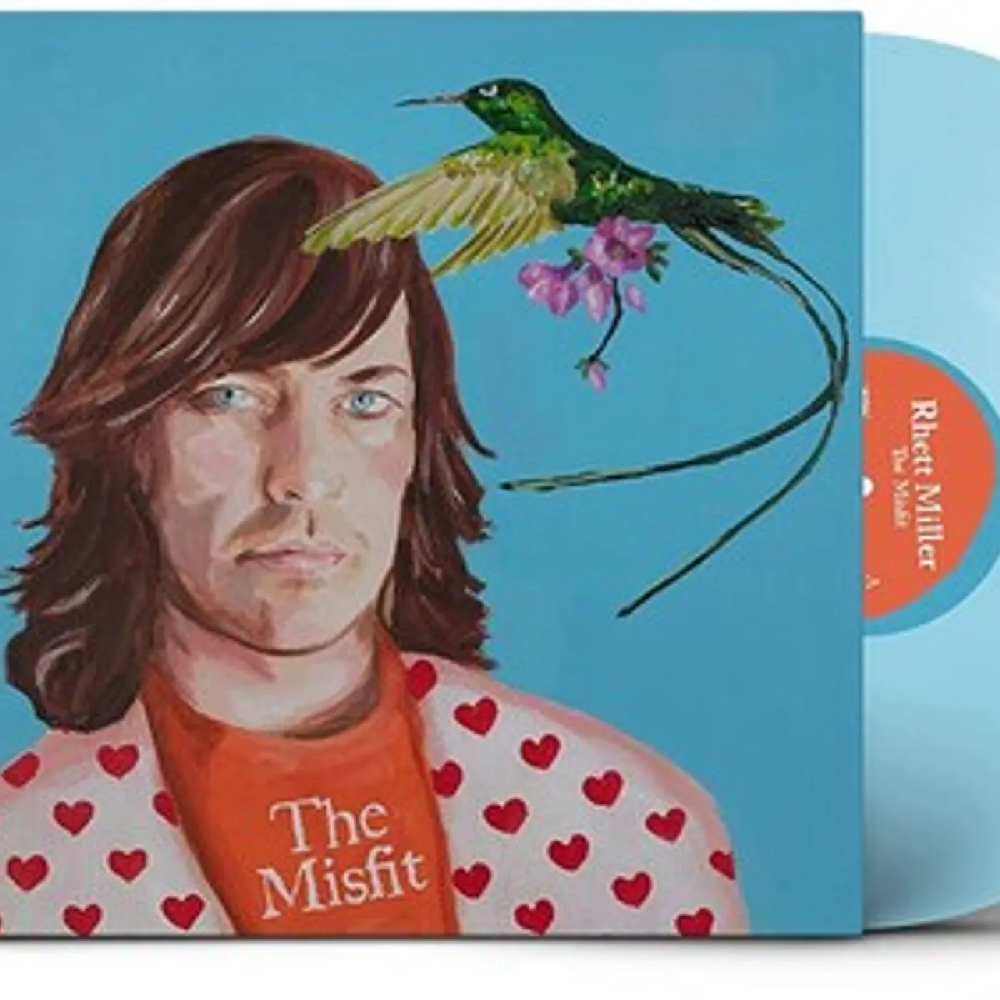 Rhett Miller LP Vinyl - Misfit (Blue) (Coloured Vinyl) (Dli)