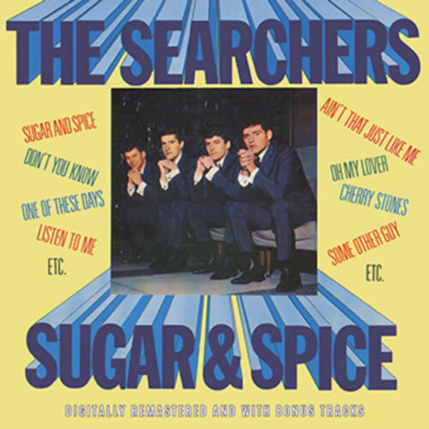 The Searchers LP Vinyl - Sugar & Spice Plus Bonus Tracks (Bonus Tracks)