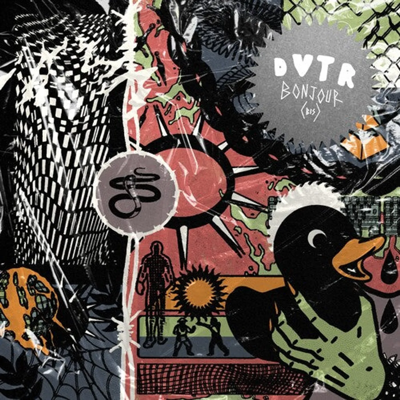 Dvtr LP Vinyl - Bonjour (Bis) - Orange (Coloured Vinyl) (Org)