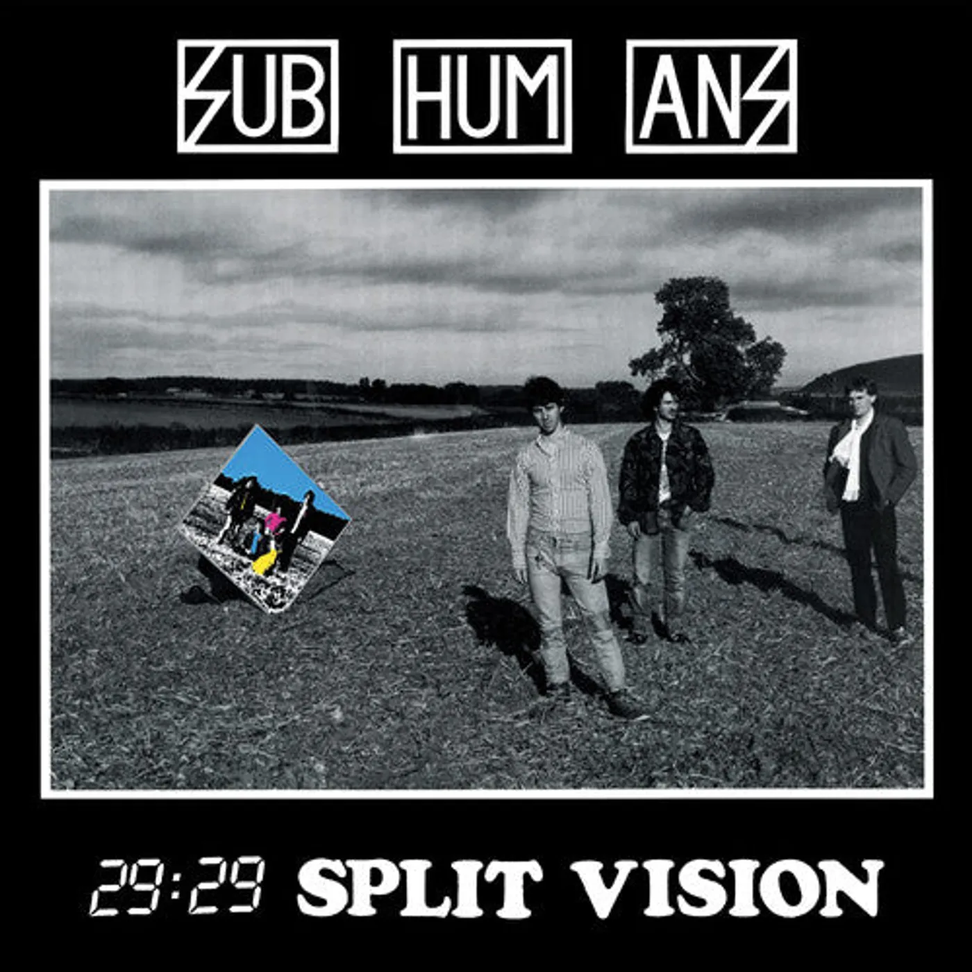 Subhumans LP Vinyl - 29:29 Split Vision