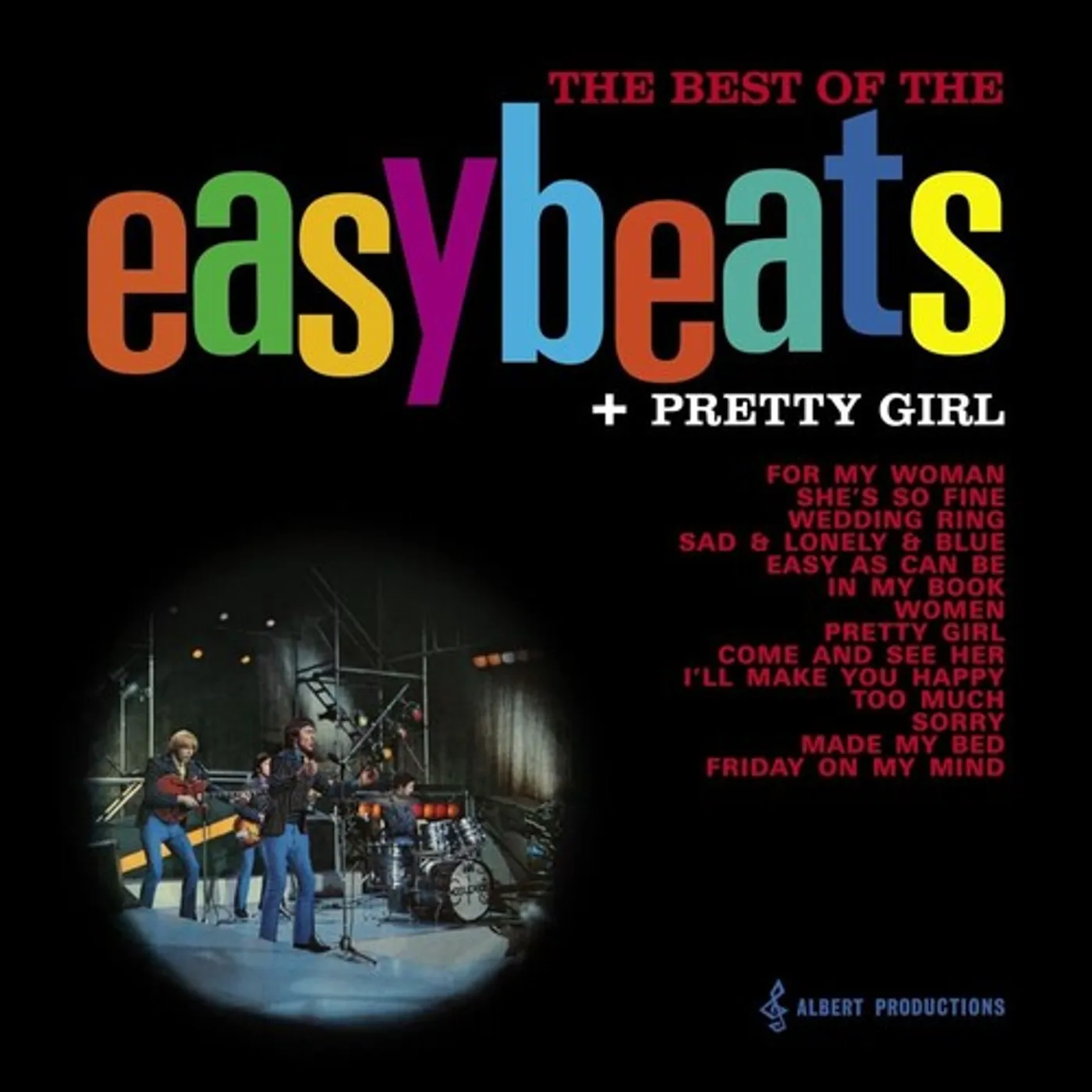 The Easybeats LP Vinyl - Best Of The Easybeats + Pretty Girl