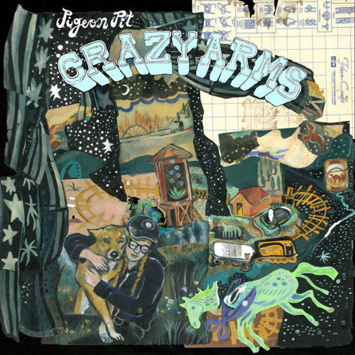 Pigeon Pit LP Vinyl - Crazy Arms