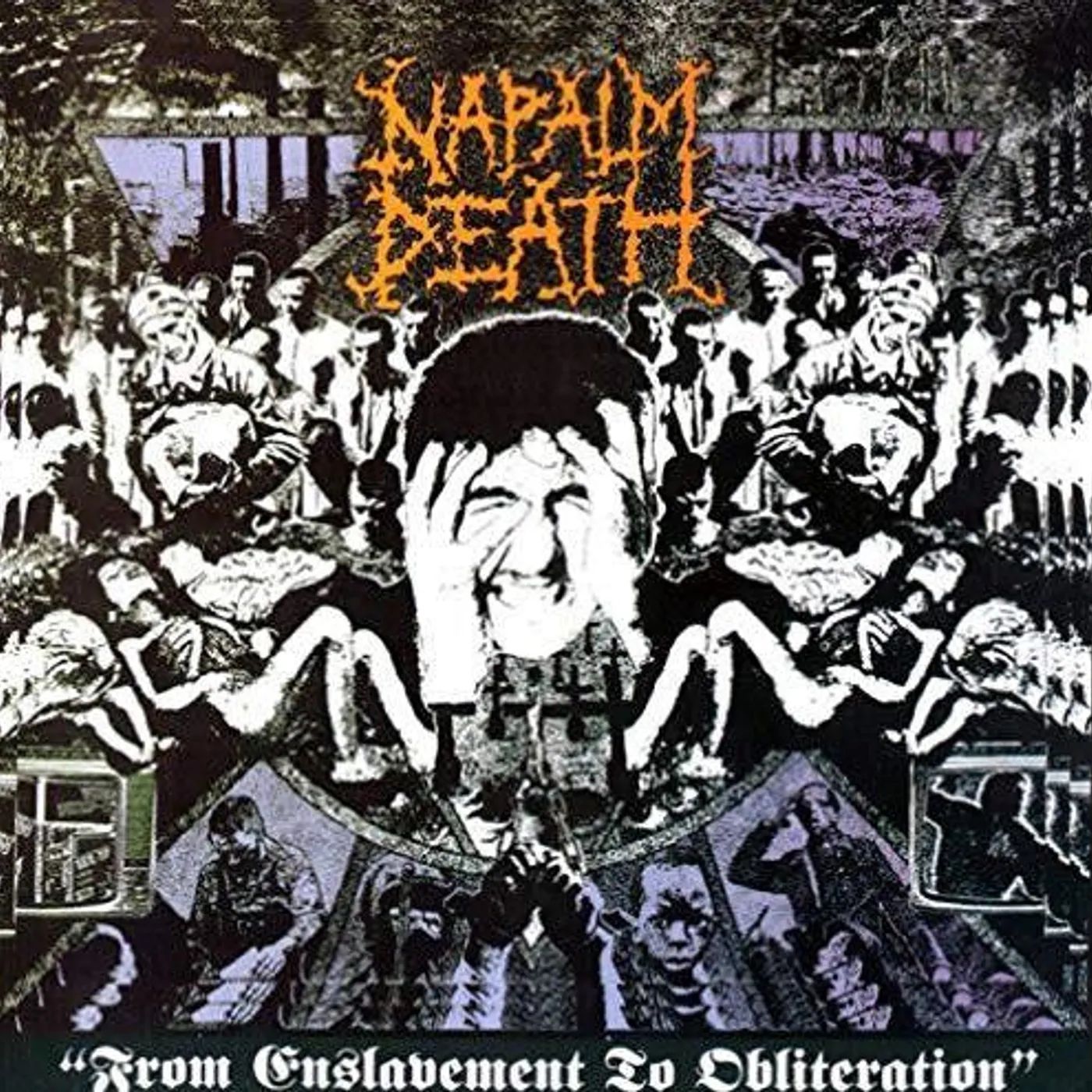 Napalm Death LP Vinyl - From Enslavement To Obliteration