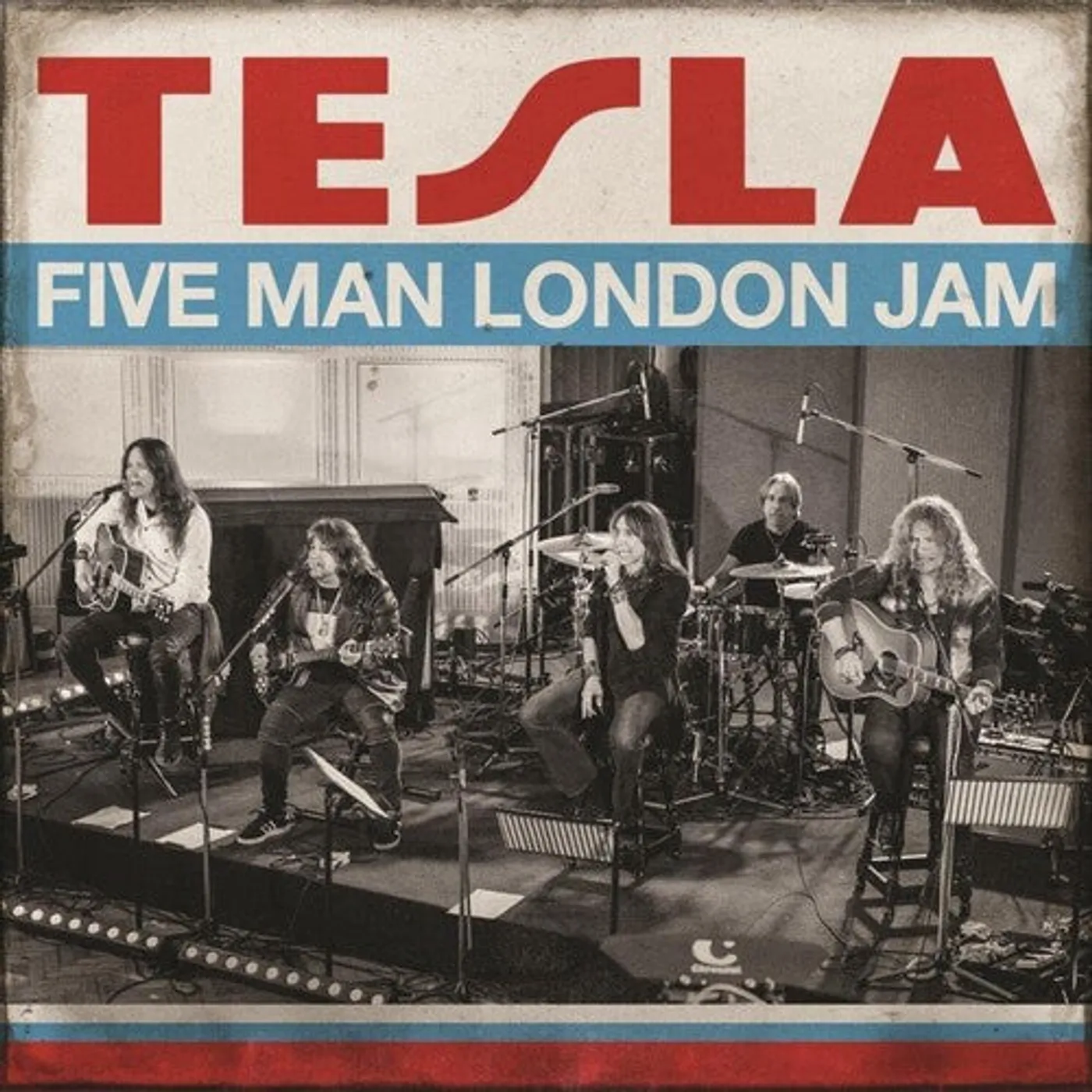 Tesla LP Vinyl - Five Man London Jam (Blue) (Cvnl) (Red)