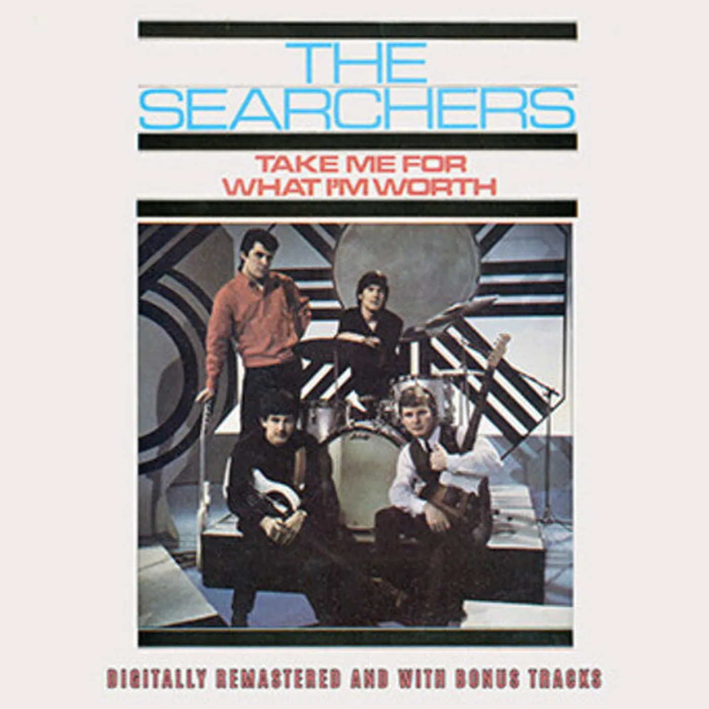 The Searchers LP Vinyl - Take Me For What I'M Worth Plus Bonus Tracks (Uk)