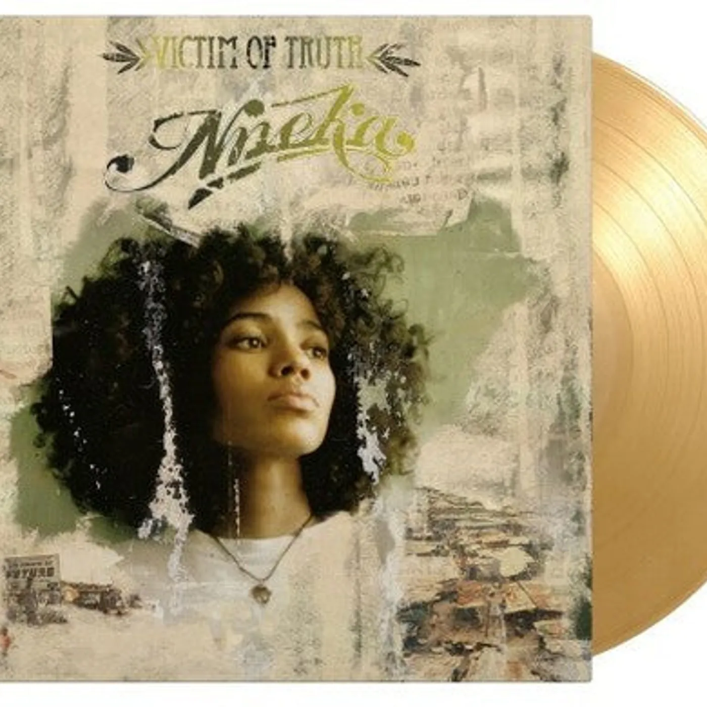 Nneka LP Vinyl - Victim Of Truth (Coloured Vinyl) (Gate Fold) (Gol) (Ltd) (Ogv)