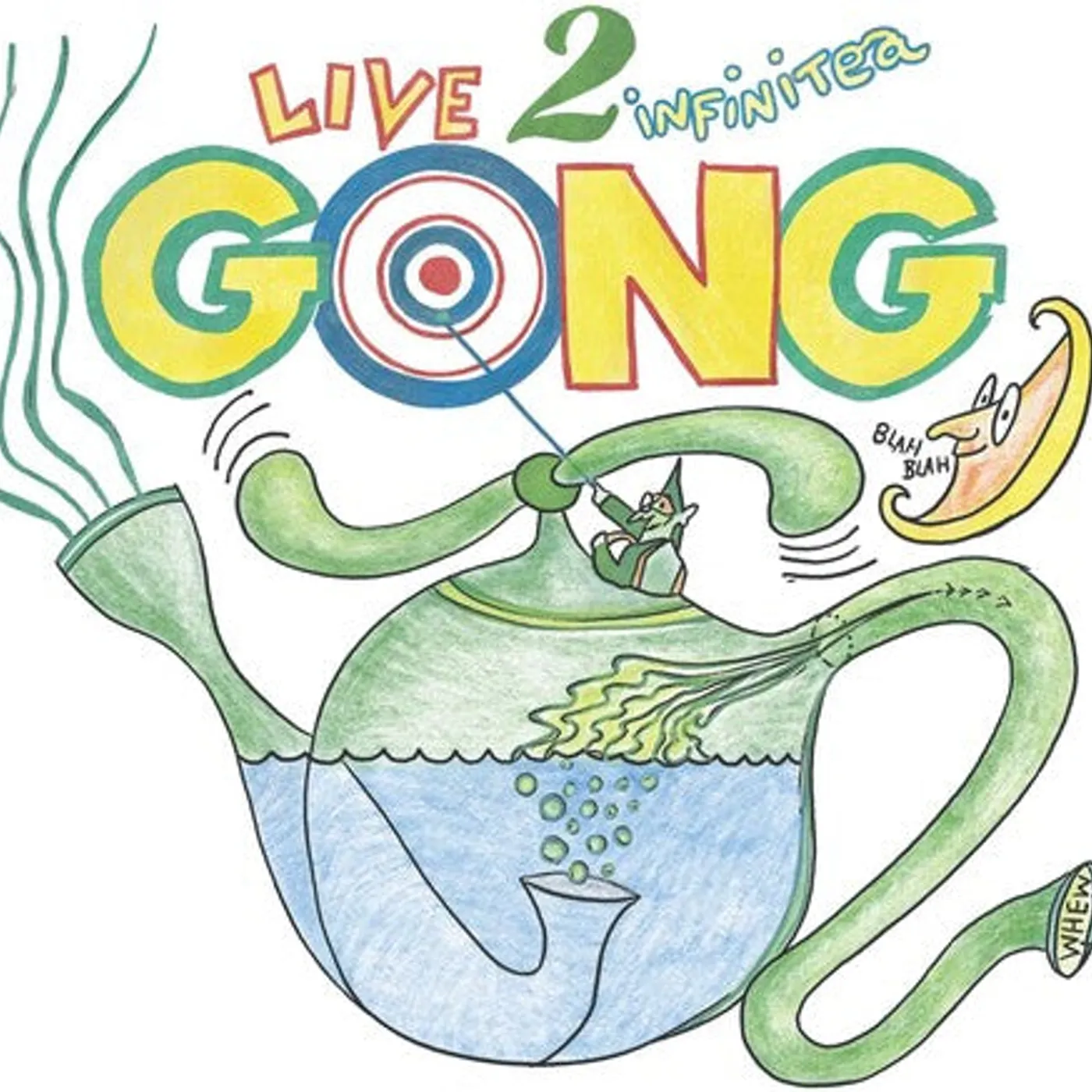 Gong LP Vinyl - Live To Infinitea - On Tour Spring 2000
