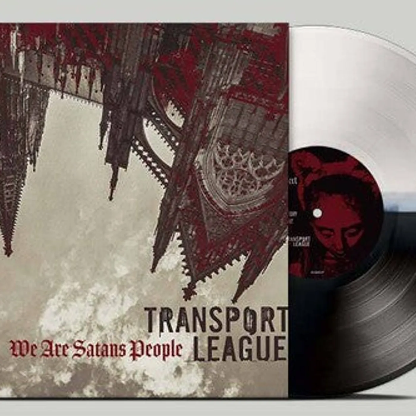 Transport League LP Vinyl - We Are Satans People - Half/Half (Coloured Vinyl) (Ltd)