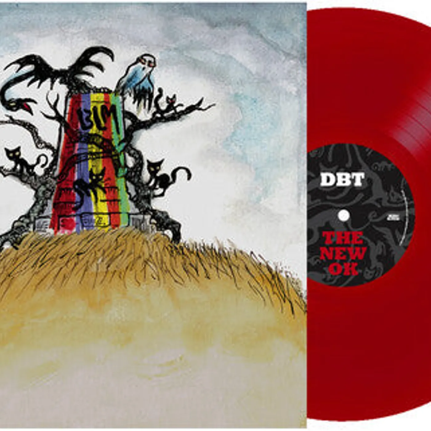 Drive-By Truckers LP Vinyl - New Ok (Coloured Vinyl) (Red)