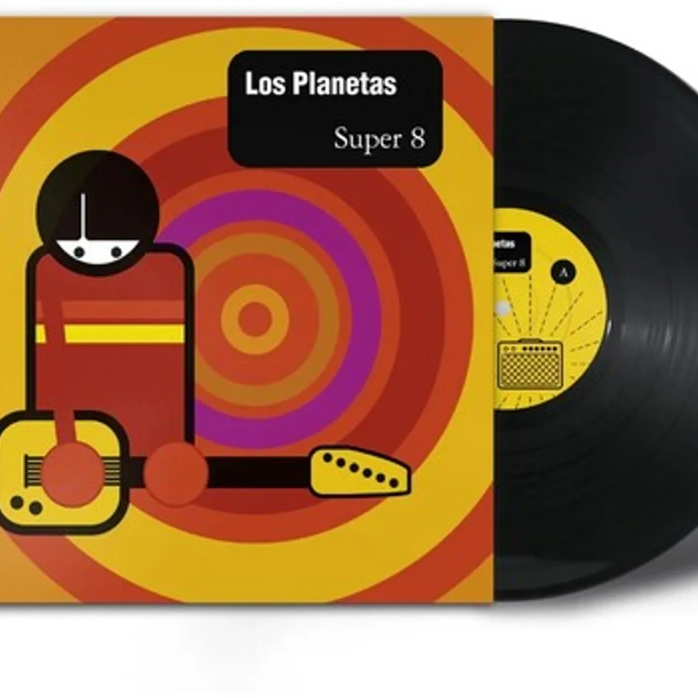 Los Planetas LP Vinyl - Super 8 (Spa)