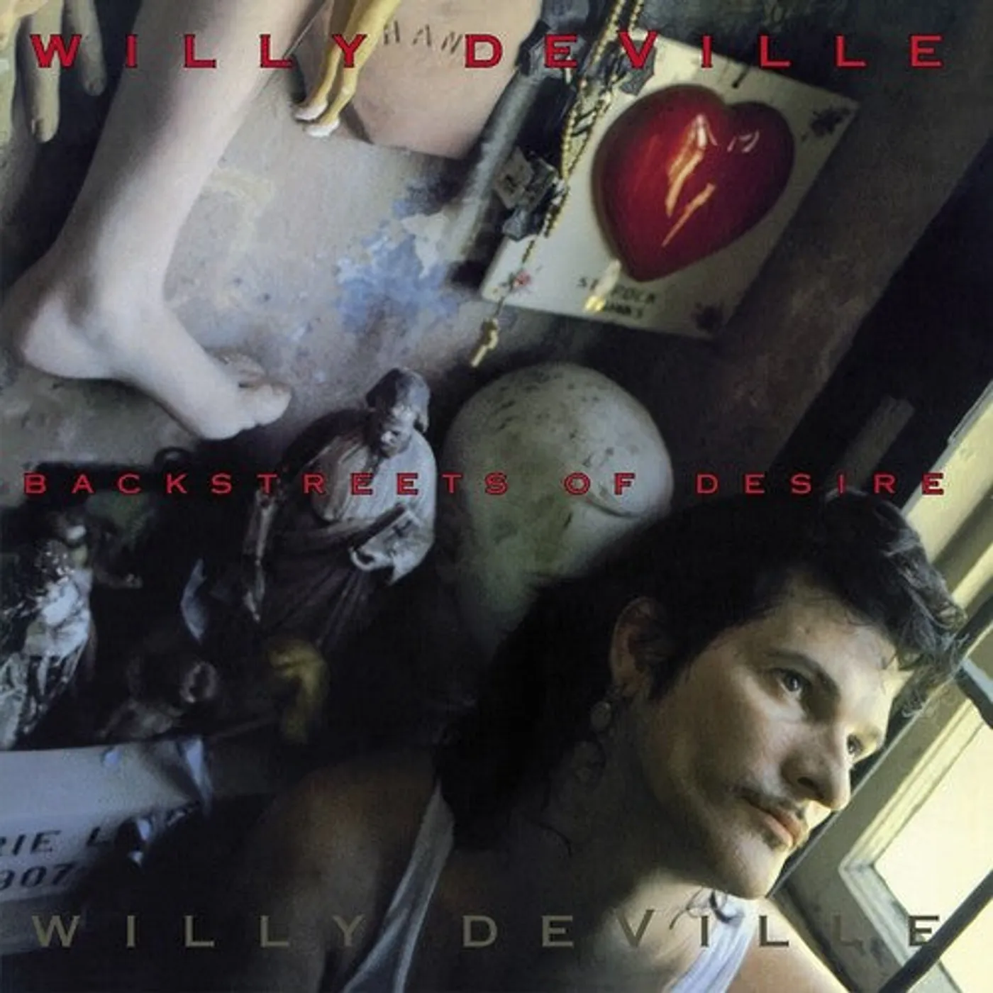 Willy Deville LP Vinyl - Backstreets Of Desire (Fra)