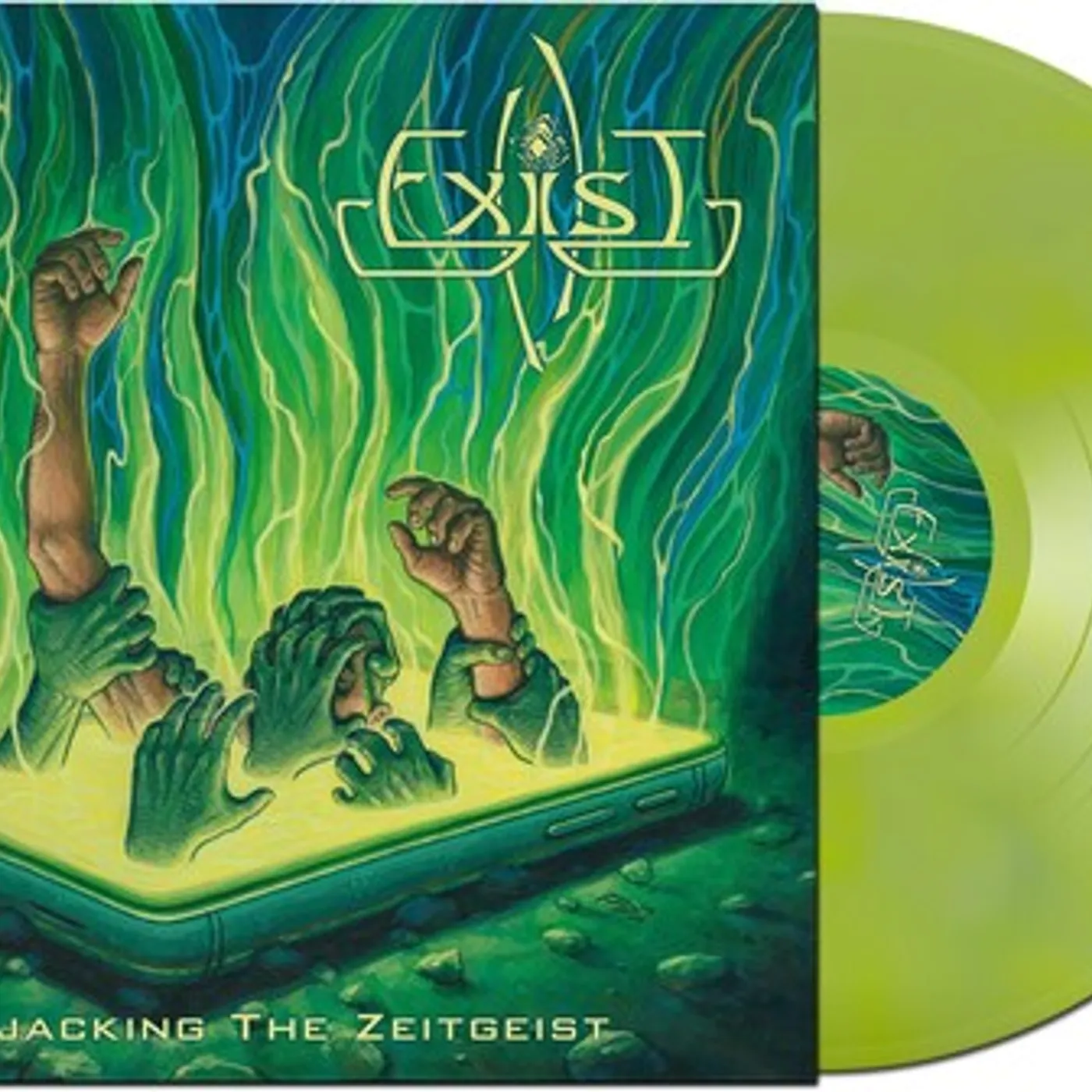 Exist LP Vinyl - Hijacking The Zeitgeist (Coloured Vinyl) (Grn)
