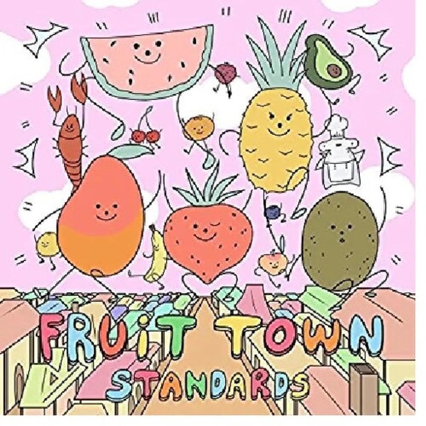 standards LP Vinyl - Fruit Town - Apple (Coloured Vinyl)