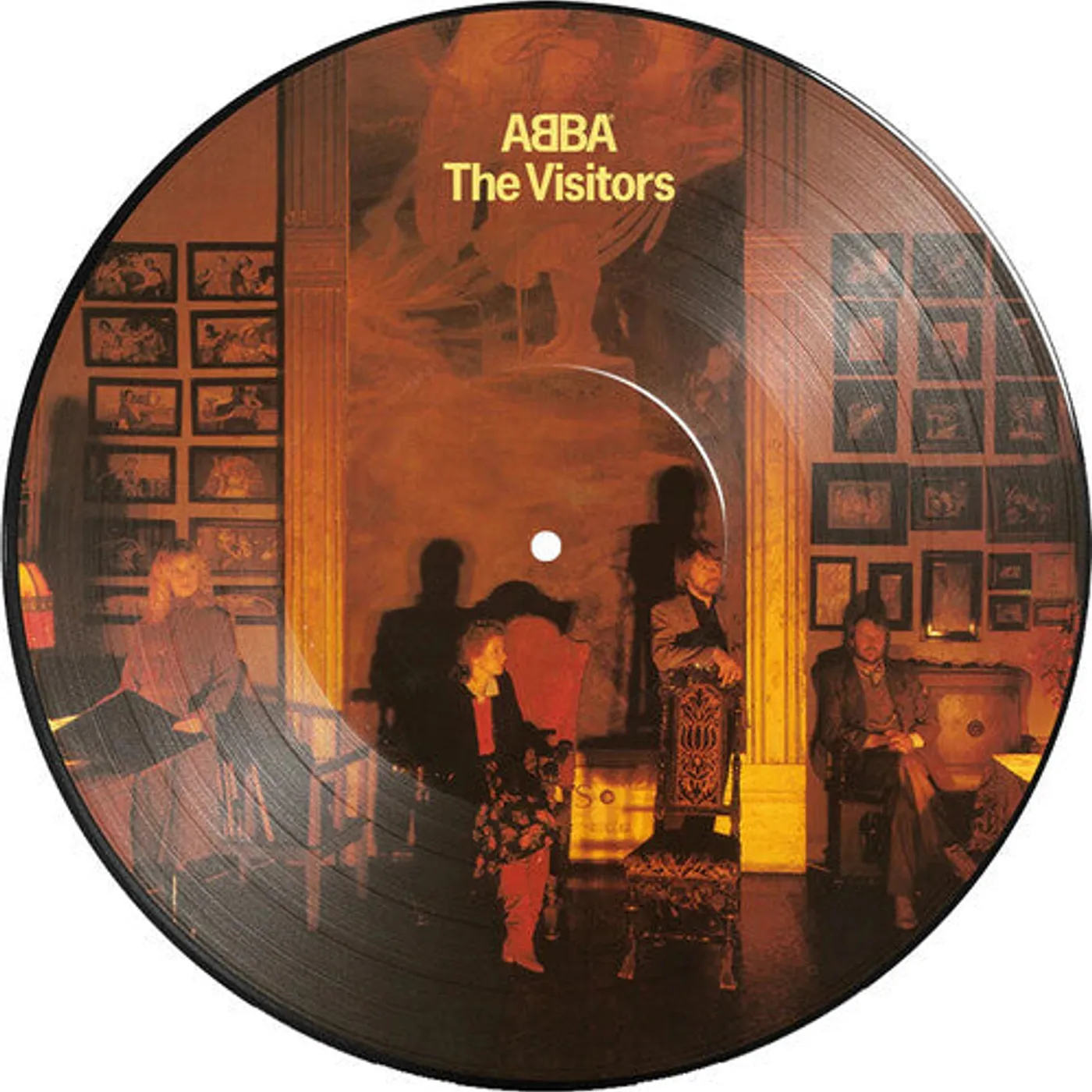 Abba LP Vinyl - Visitors (Ltd) (Pict)