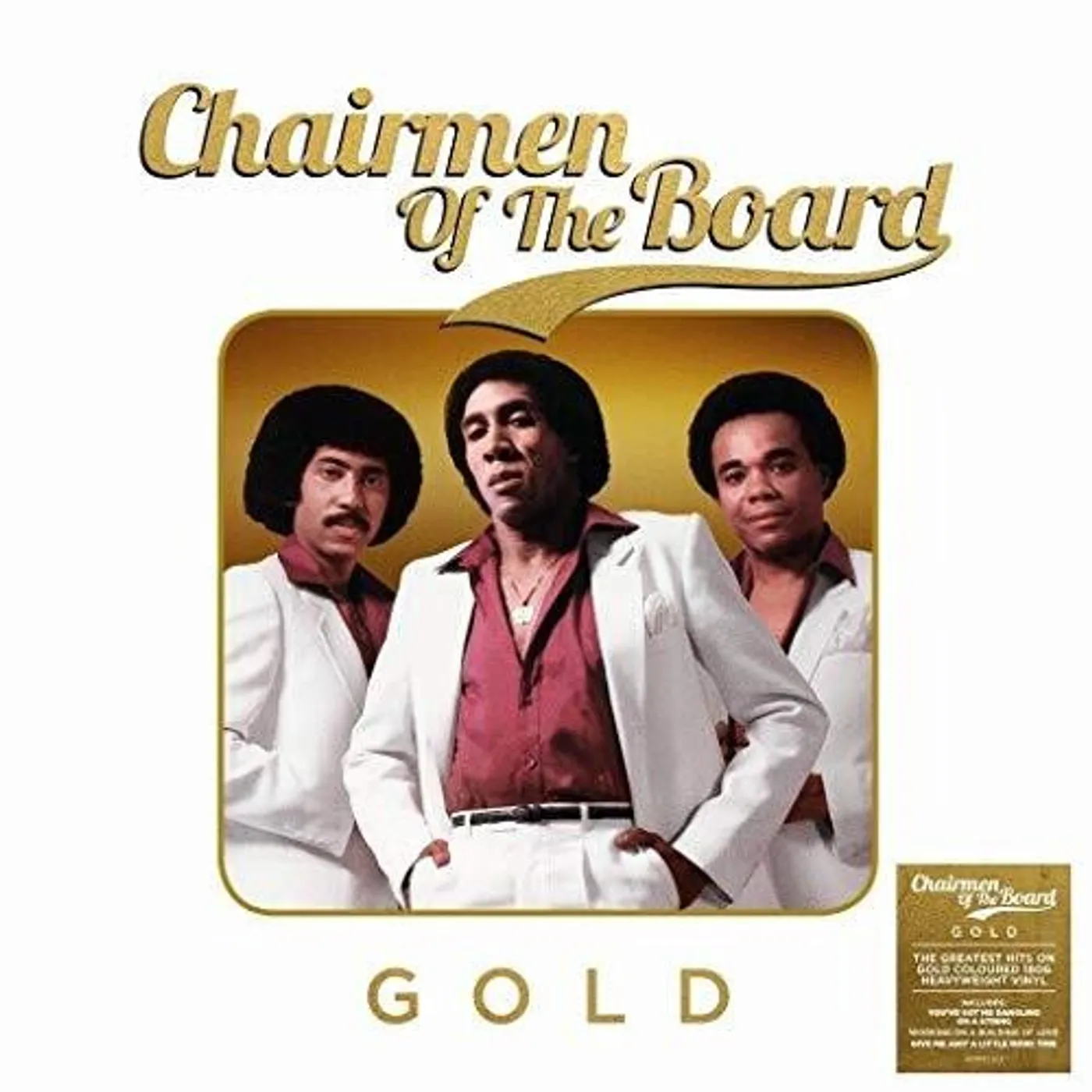 The Chairmen of the Board LP Vinyl - Gold (Uk)