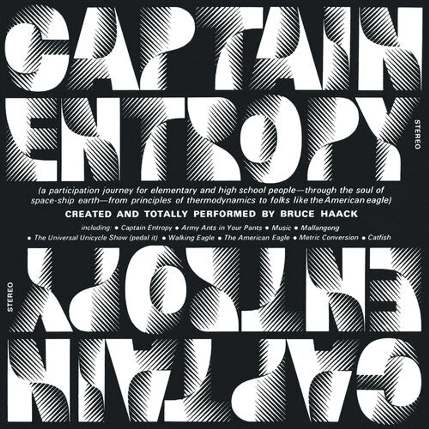 Bruce Haack LP Vinyl - Captain Entropy (Cvnl)