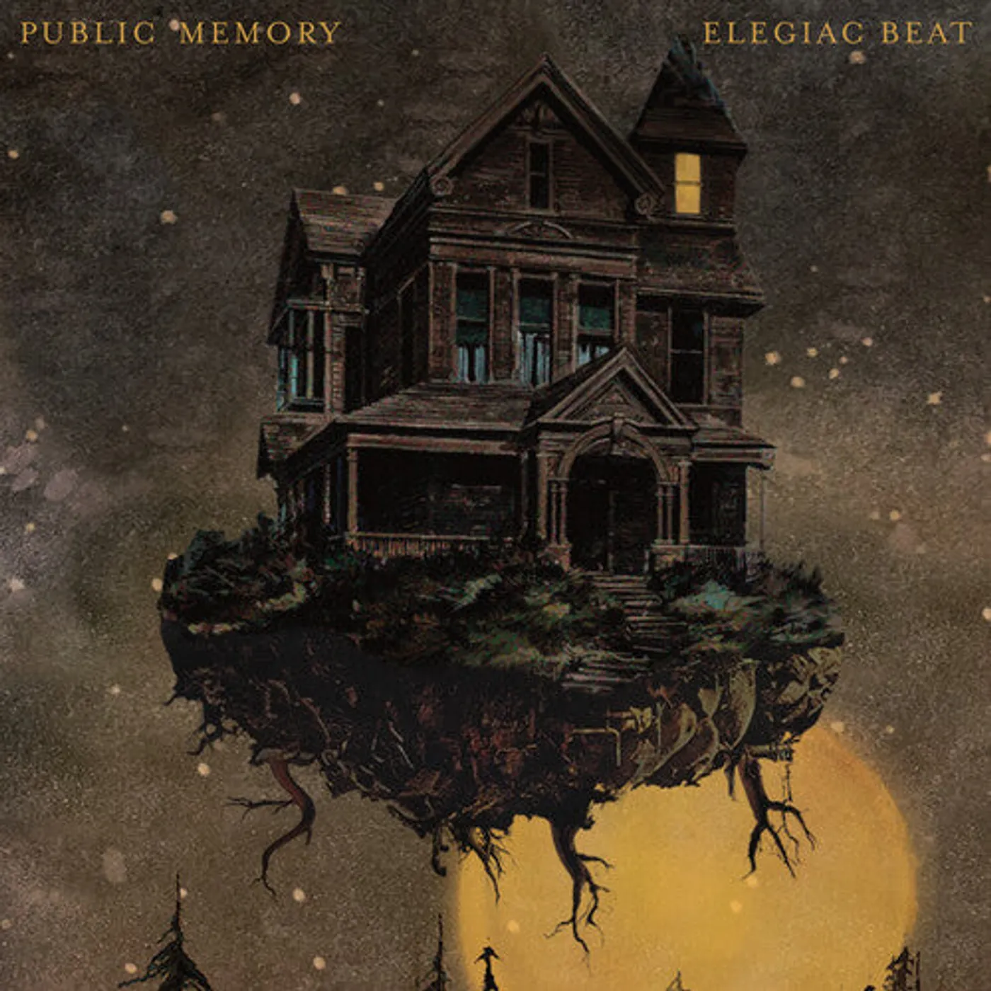 Public Memory LP Vinyl - Elegiac Beat - Custard Yellow (Coloured Vinyl) (Ylw)