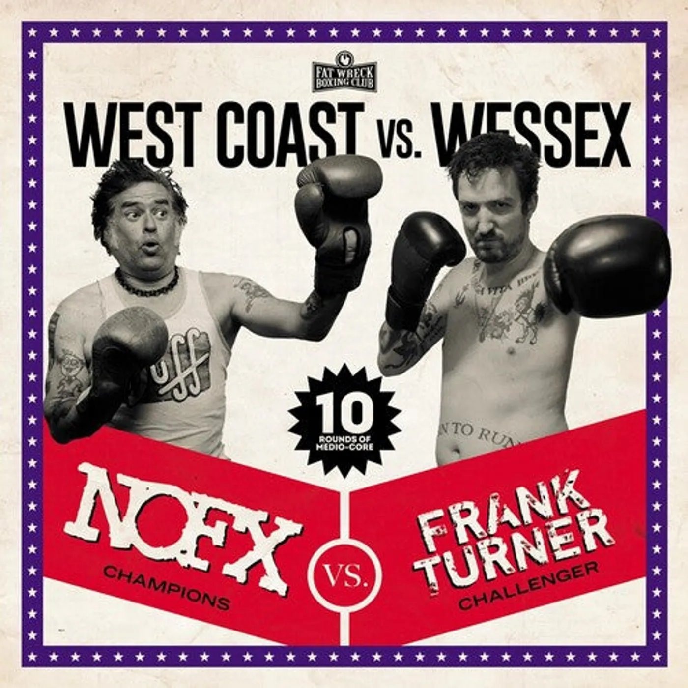 Nofx LP Vinyl - West Coast Vs. Wessex