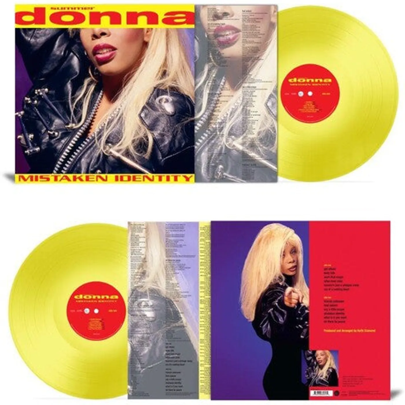 Donna Summer LP Vinyl - Mistaken Identity (Coloured Vinyl) (Ogv) (Ylw) (Uk)