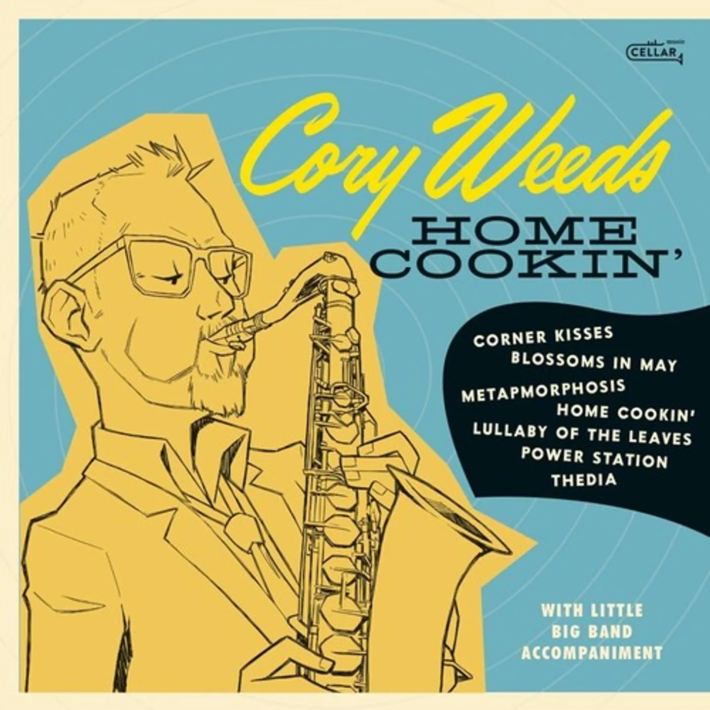 Cory Weeds LP Vinyl - Home Cookin'