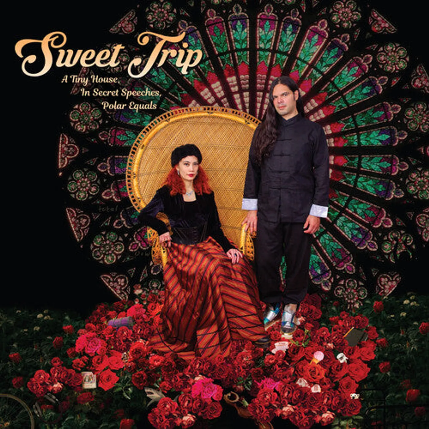 Sweet Trip LP Vinyl - Tiny House In Secret Speeches Polar Equals-Cover B