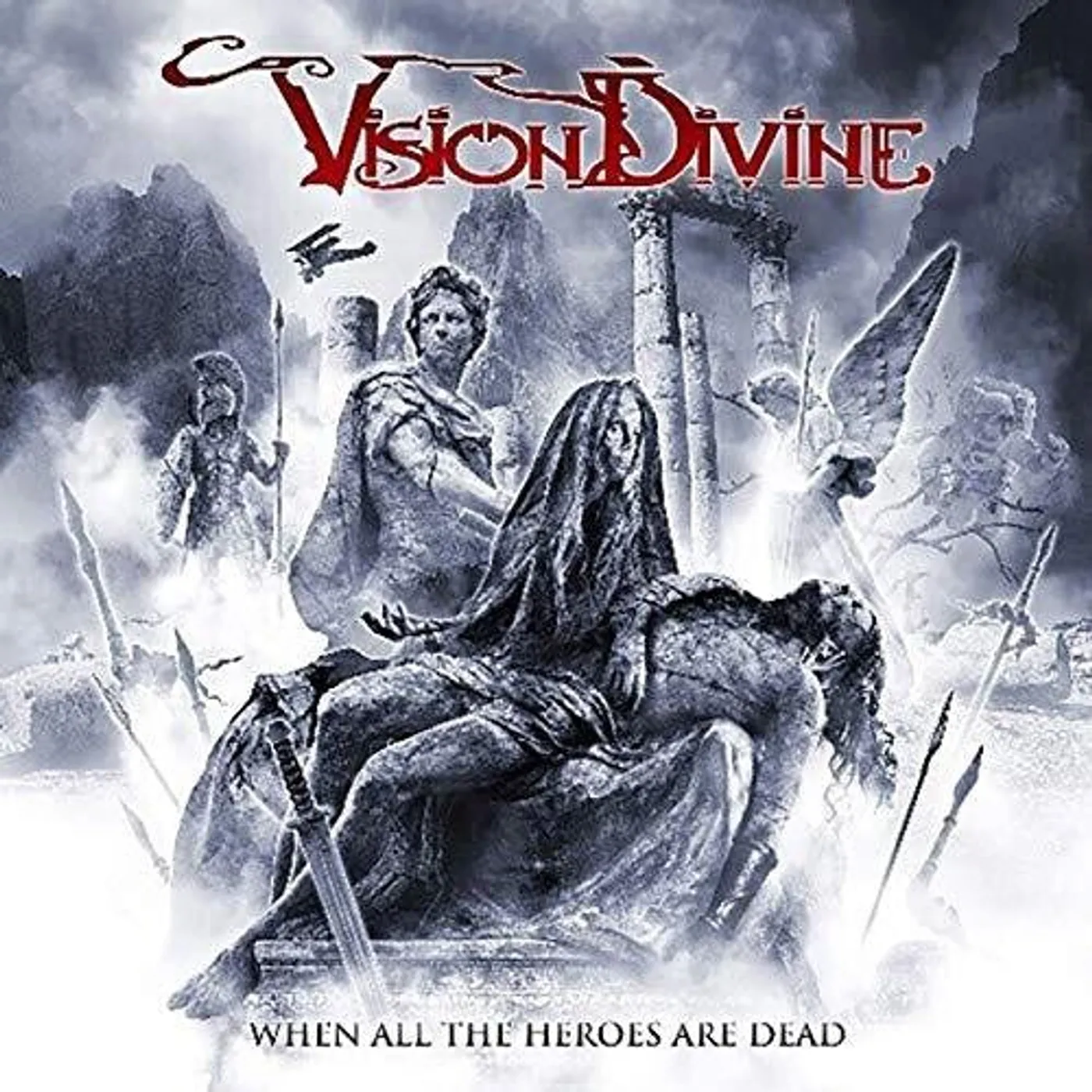 Vision Divine LP Vinyl - When All The Heroes Are Dead