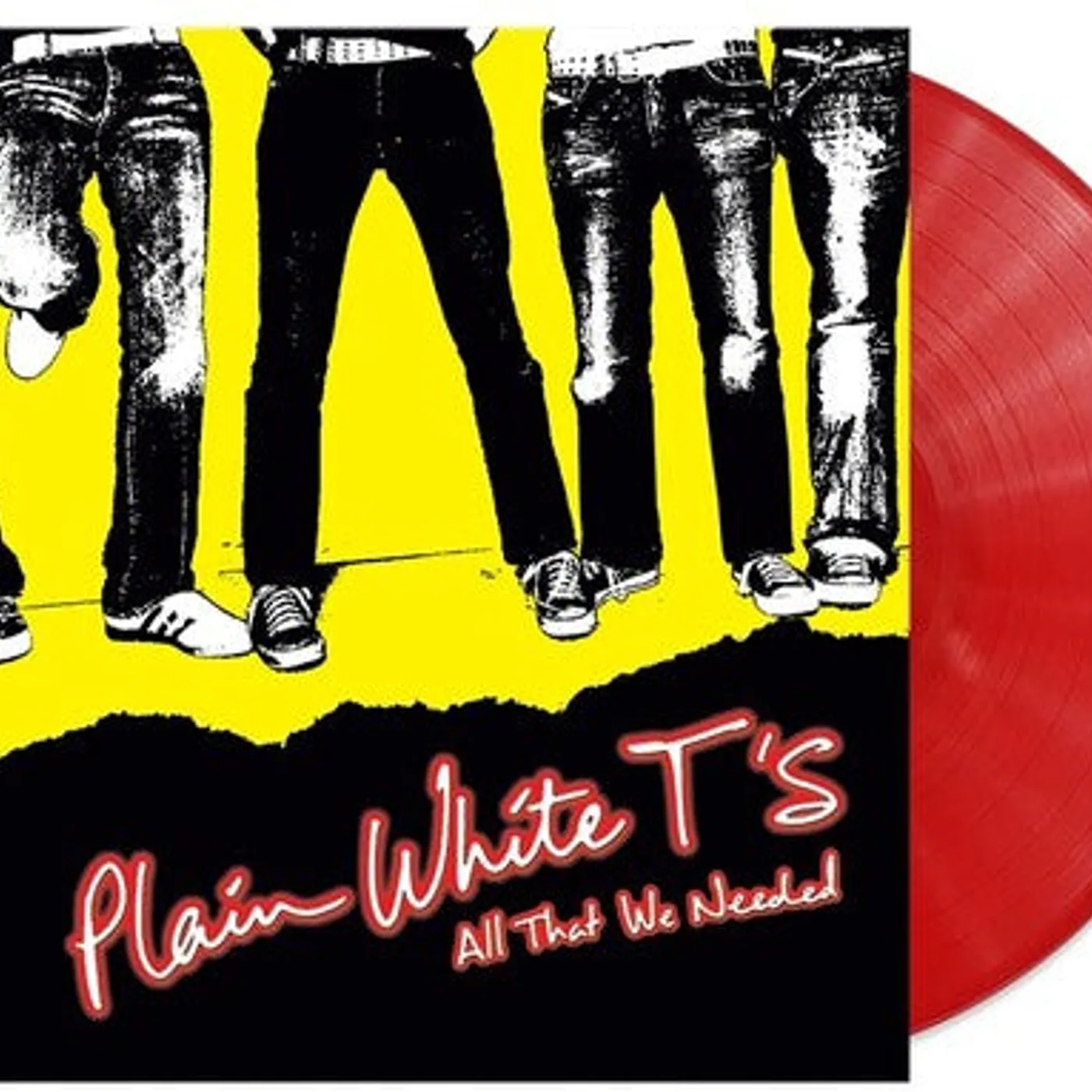 Plain White T'S LP Vinyl - All That We Needed (Coloured Vinyl) (Red)