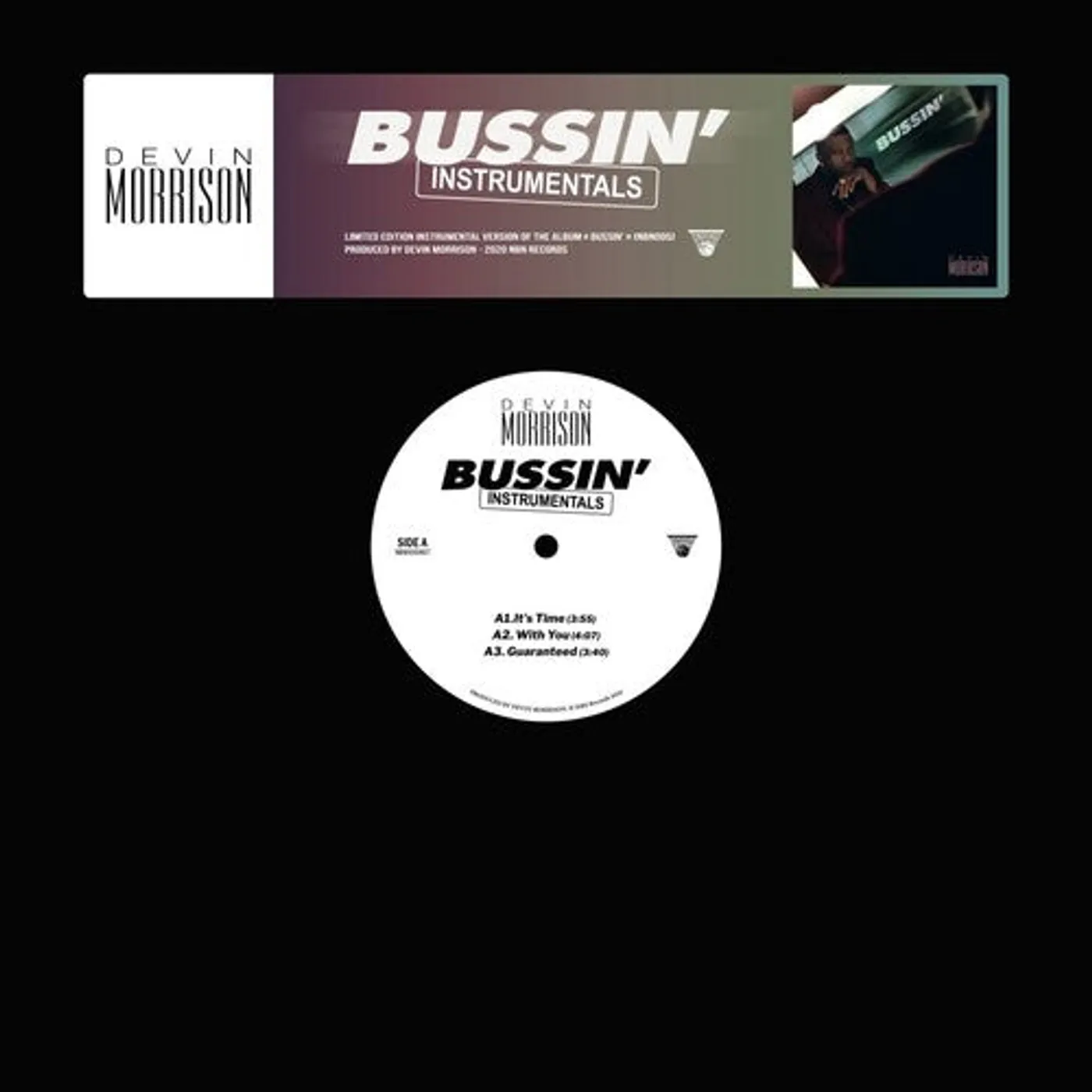Devin Morrison LP Vinyl - Bussin' (Instrumentals)