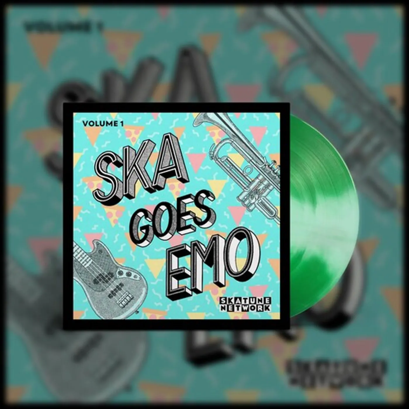 Skatune Network LP Vinyl - Ska Goes Emo 1 (Cvnl) (Grn)