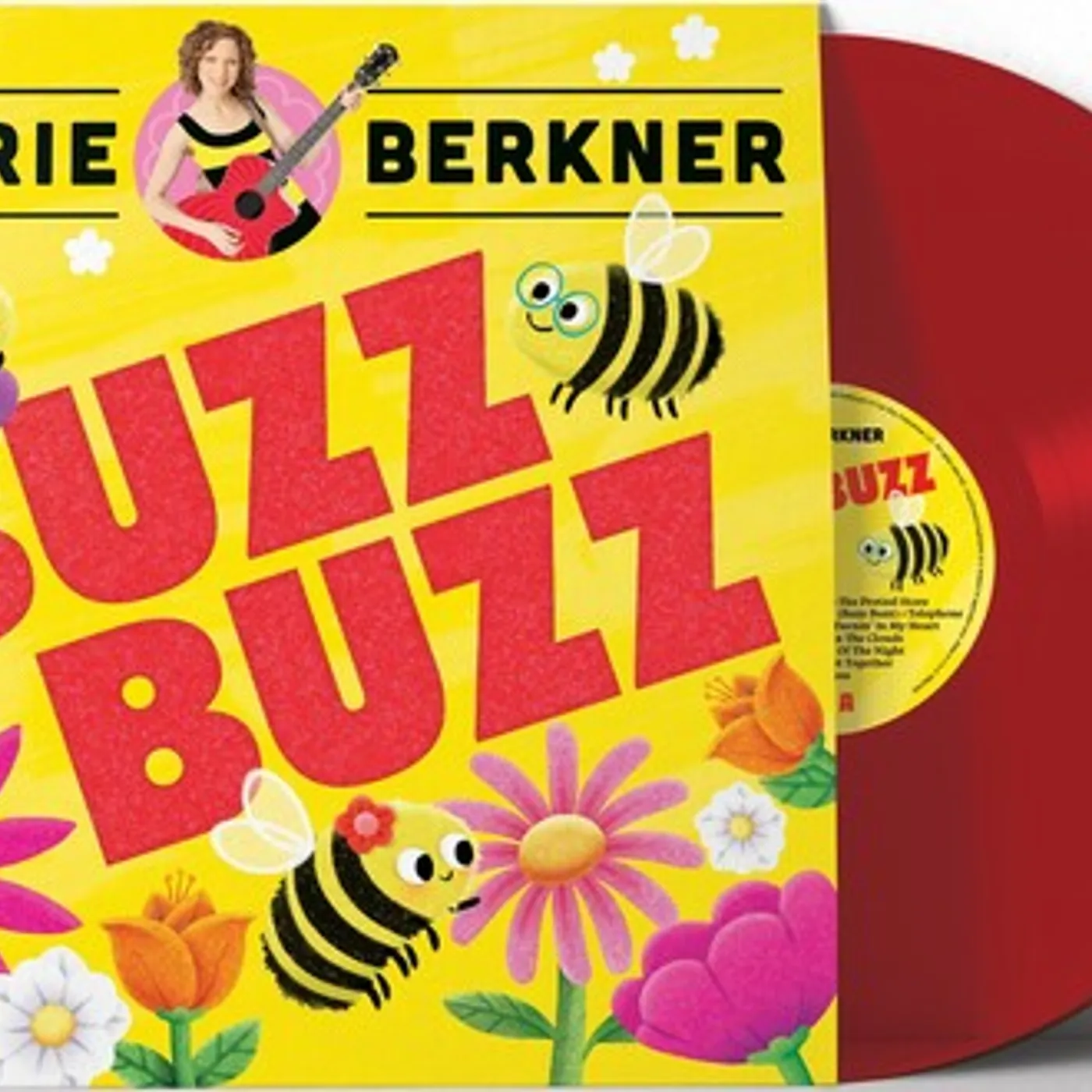 Laurie Berkner LP Vinyl - Buzz Buzz (25Th Anniversary Edition) (Coloured Vinyl) (Red)