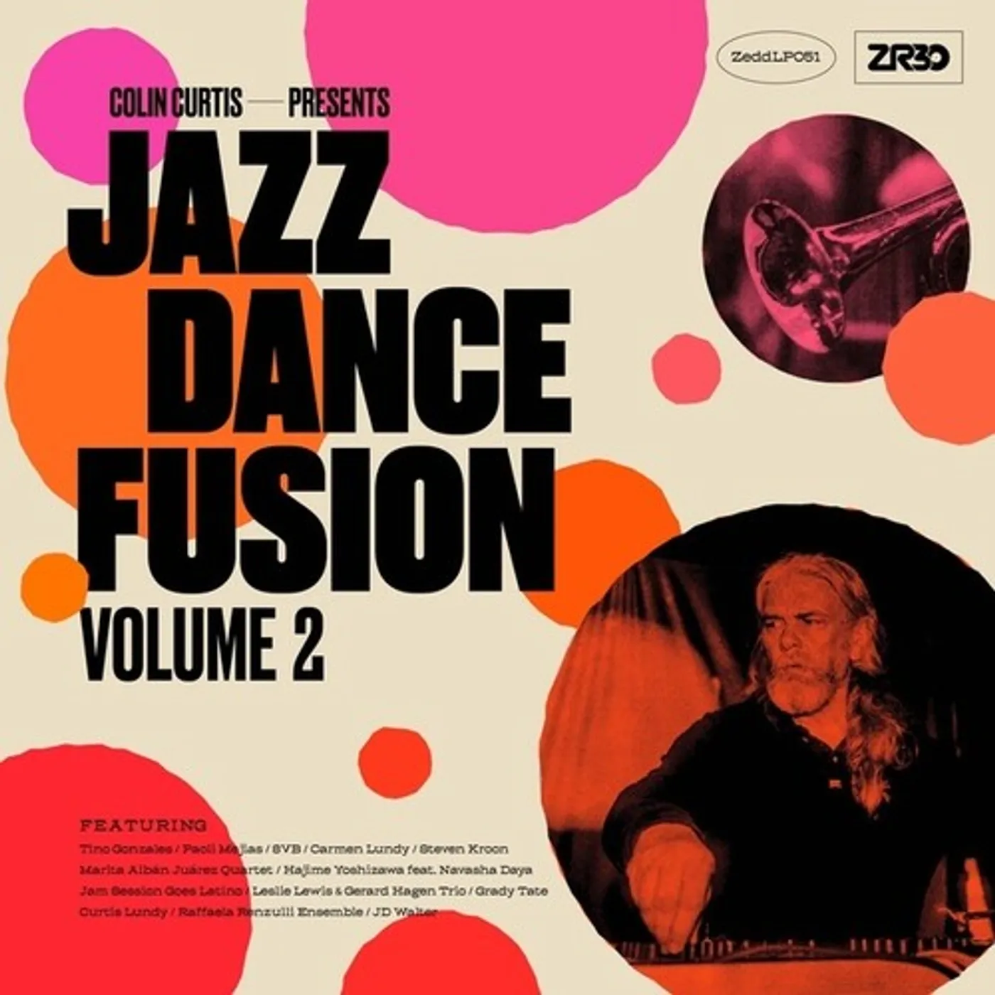 Colin Curtis LP Vinyl - Colin Curtis Presents Jazz Dance Fusion Volume 2
