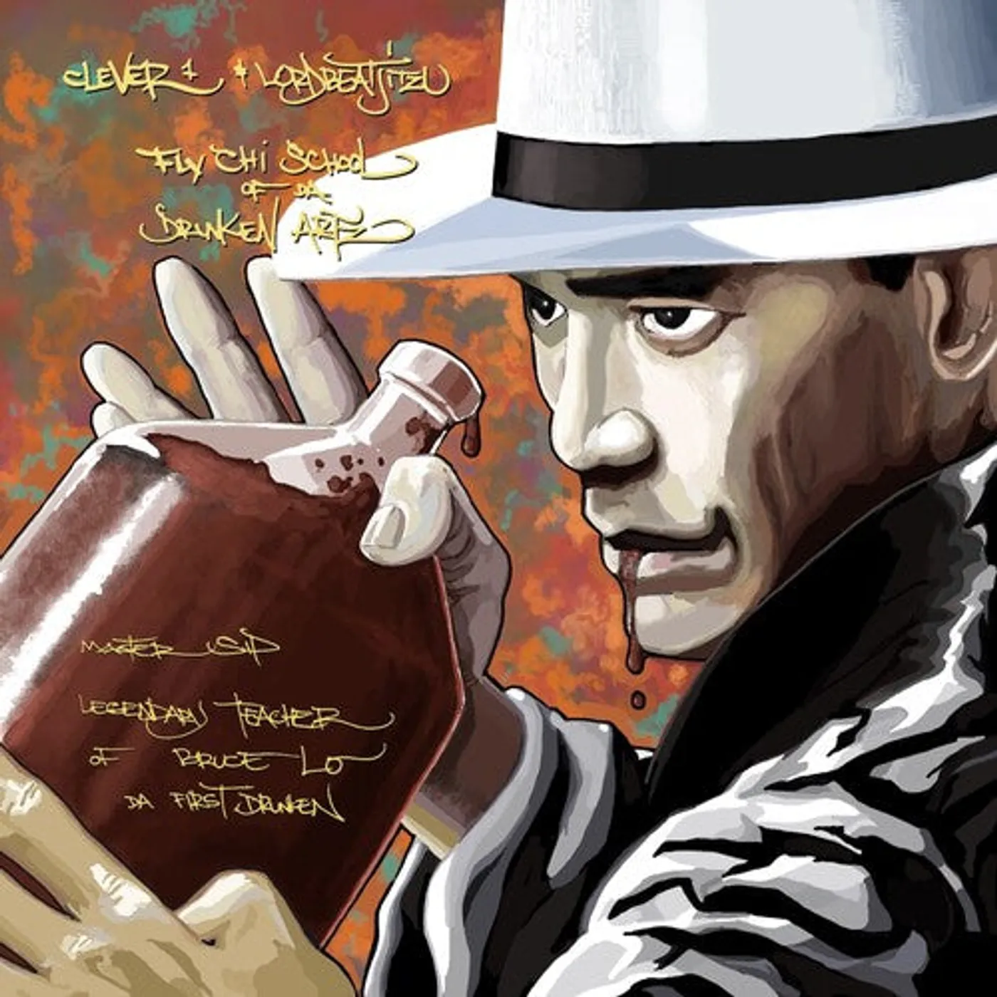 Da Buze Bruvaz Presents Clever 1 X Lord Beatjitzu LP Vinyl - Master Sip Legendary Teacher Of Bruce Lo