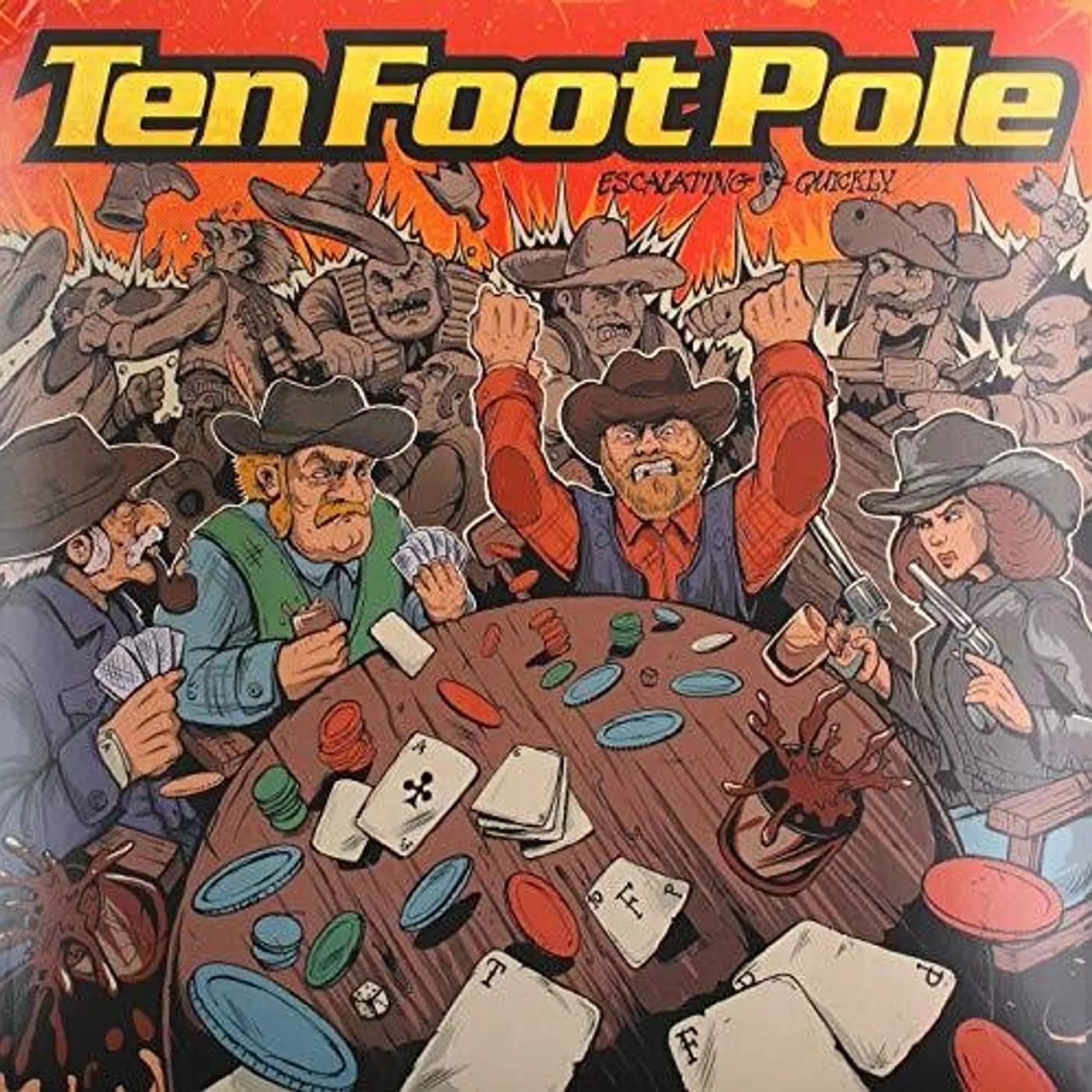 Ten Foot Pole LP Vinyl - Escalating Quickly (Coloured Vinyl)