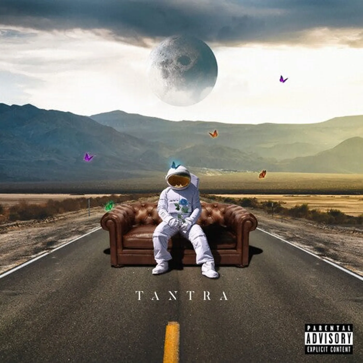 Yung Bleu LP Vinyl - Tantra - Bone & Brown A Side B Side (Brwn) (Coloured Vinyl)