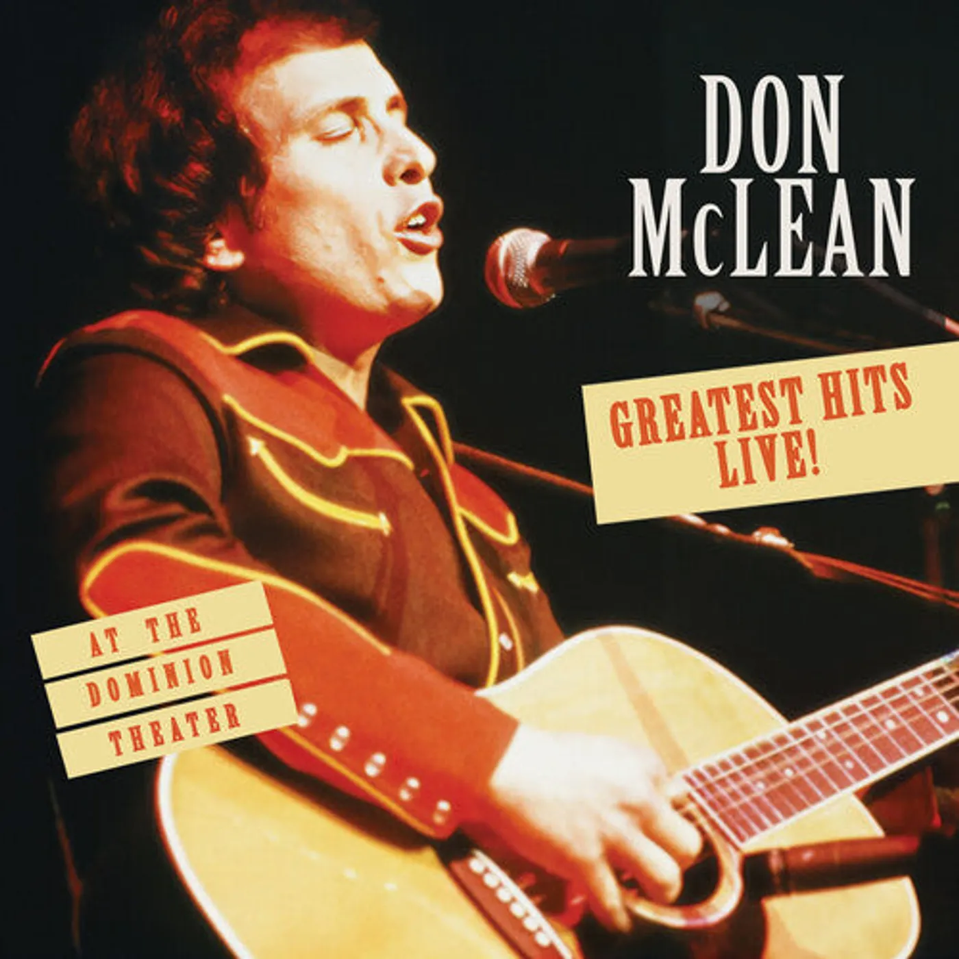 Don Mclean LP Vinyl - Greatest Hits Live! At The Dominion Theatre (Rmst)