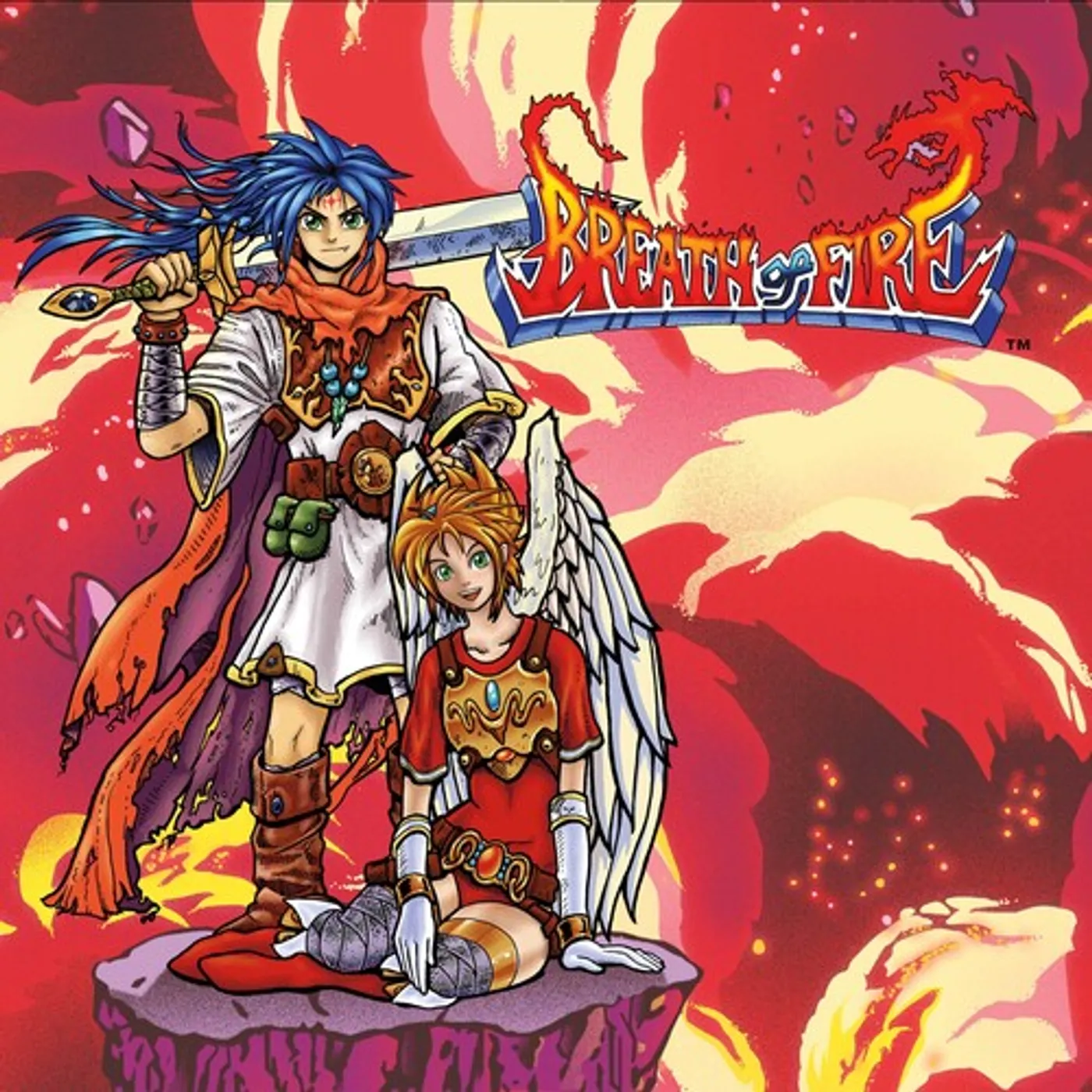 Capcom Sound Team (Coloured Vinyl) (Cvnl) LP Vinyl - Breath Of Fire - Original Soundtrack (Coloured Vinyl) (Cvnl)