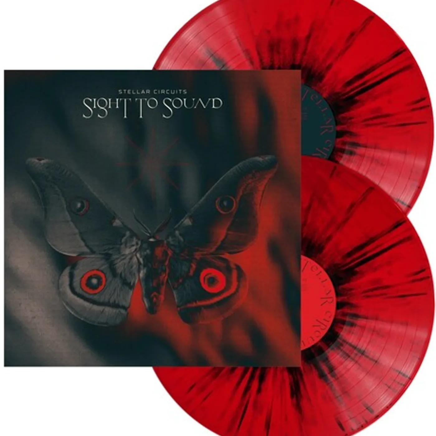 Stellar Circuits LP Vinyl - Sight & Sound - Red/Black Splatter (Blk) (Coloured Vinyl)