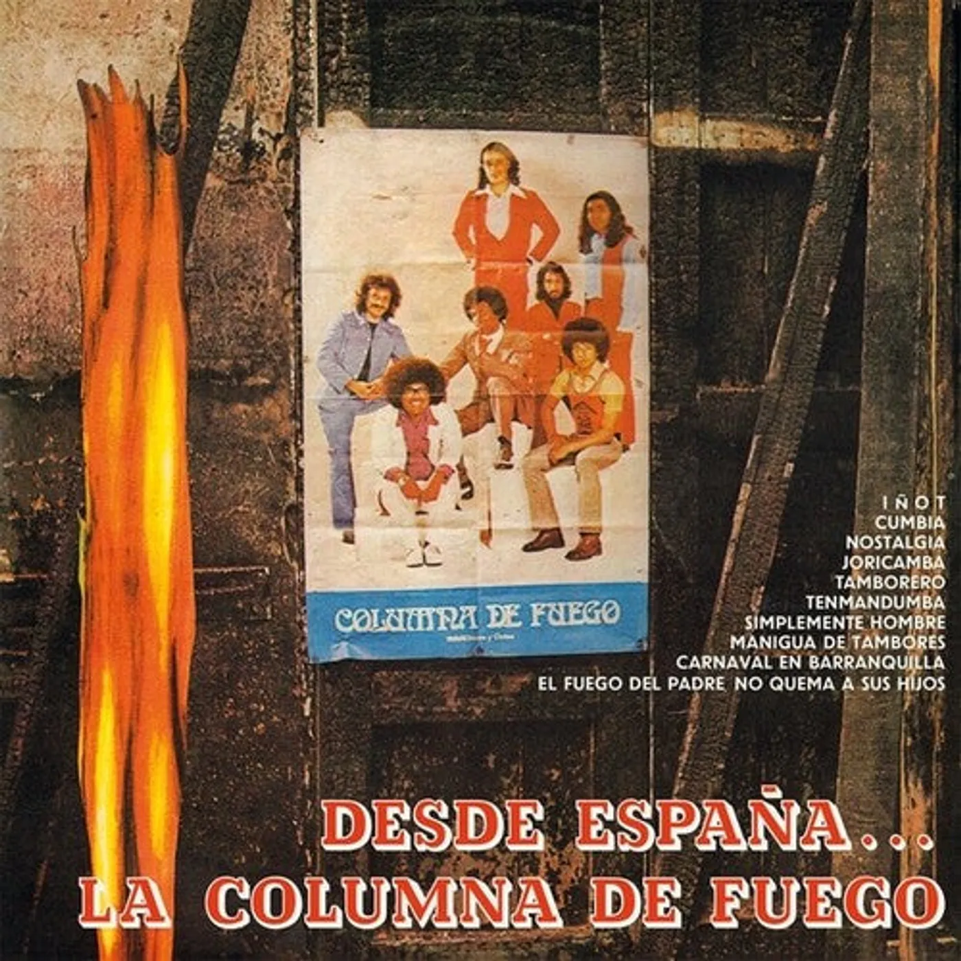 Columna De Fuego LP Vinyl - Desde Espana La Columna De Fuego