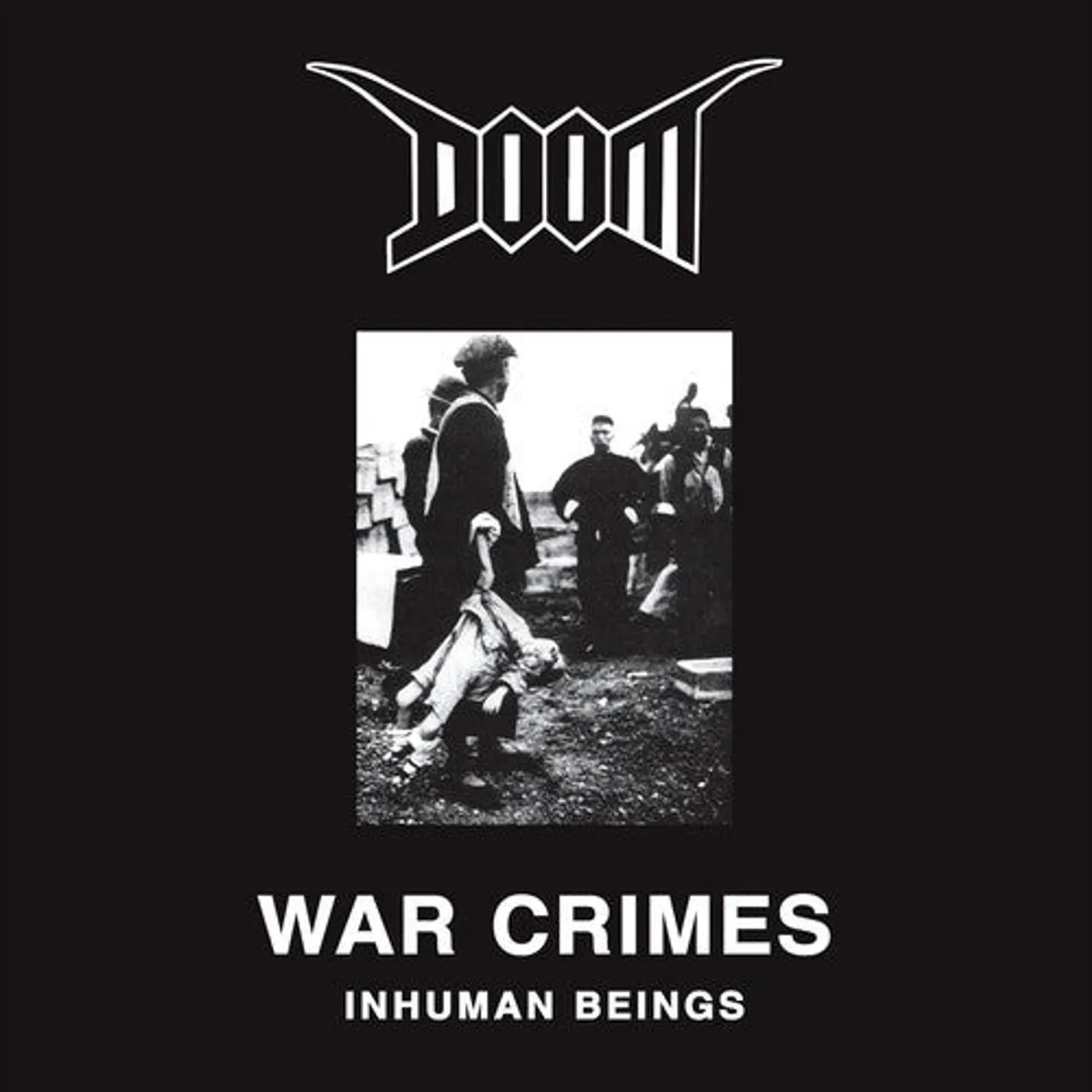 Doom LP Vinyl - War Crimes - Inhuman Beings